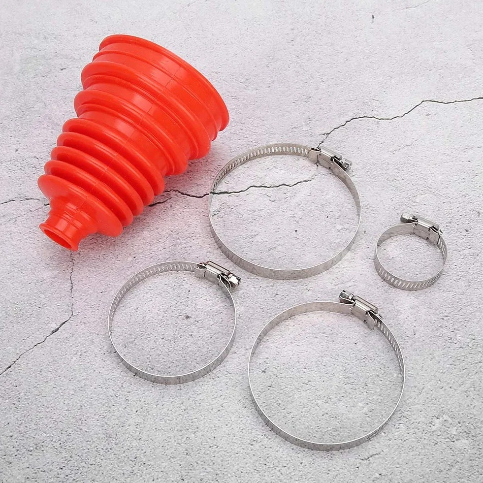 Kit testa a sfera universale in silicone per cuffia asse CV Rosso
