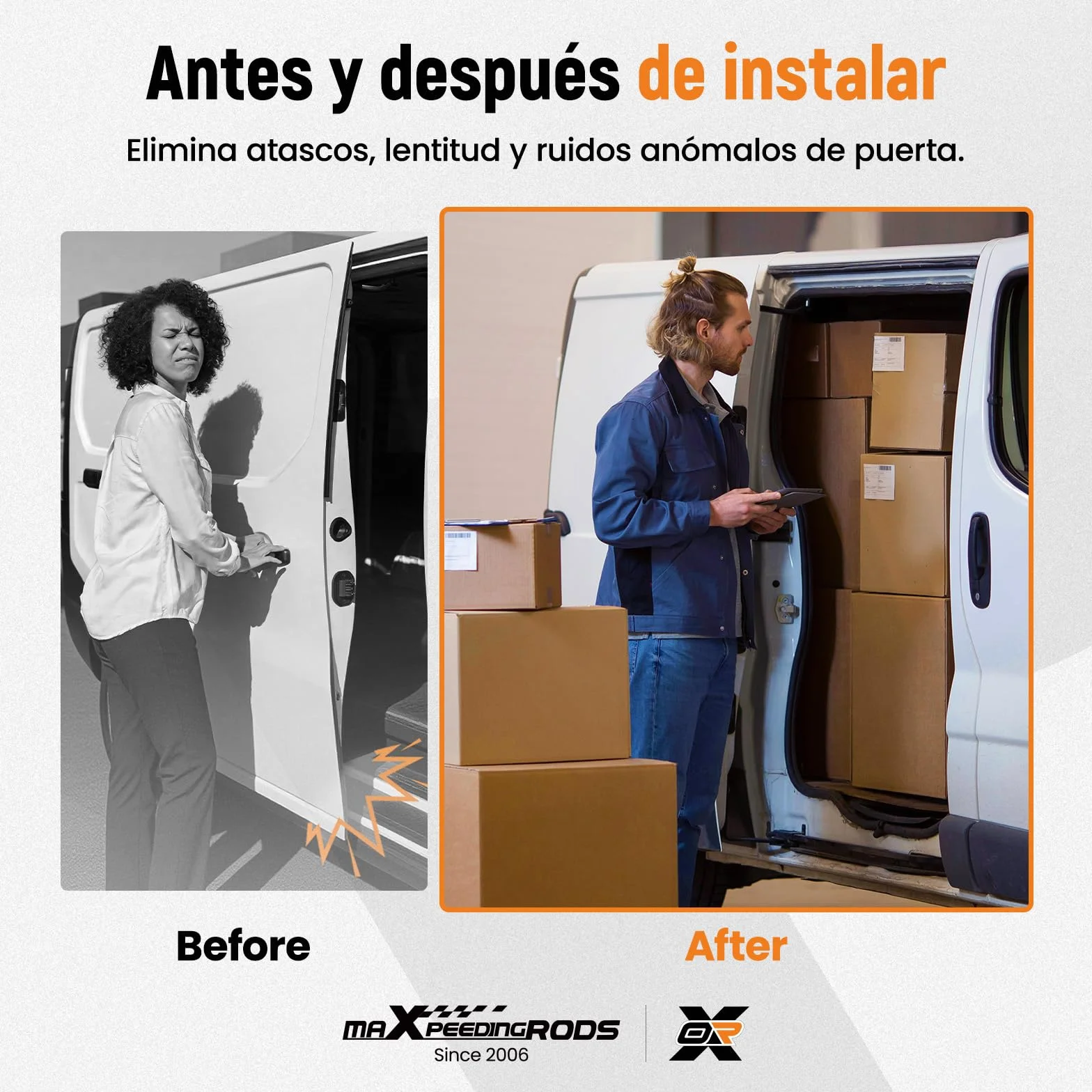 maXpeedingrods Serratura Porta Scorrevole per FIAT Ducato, per CITROEN Jumper, per PEUGEOT Boxer 2006-2024 1344234080 1344239080 1344266080 9033v3 9033s3 9033v8