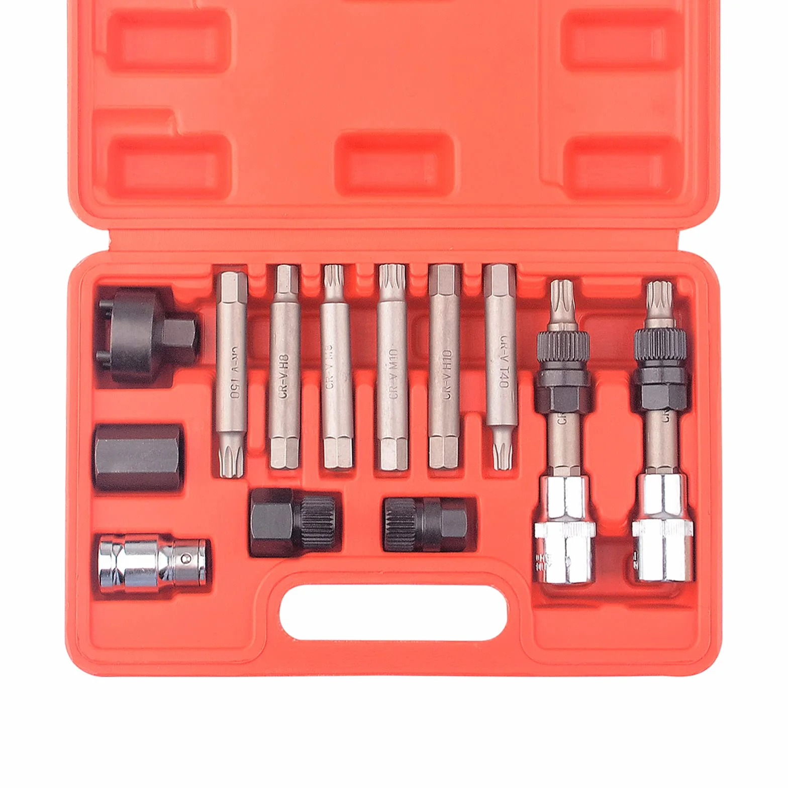 DAYUAN 13 pezzi alternatore ruota libera puleggia auto garage kit attrezzi esagonale scanalato punte stella
