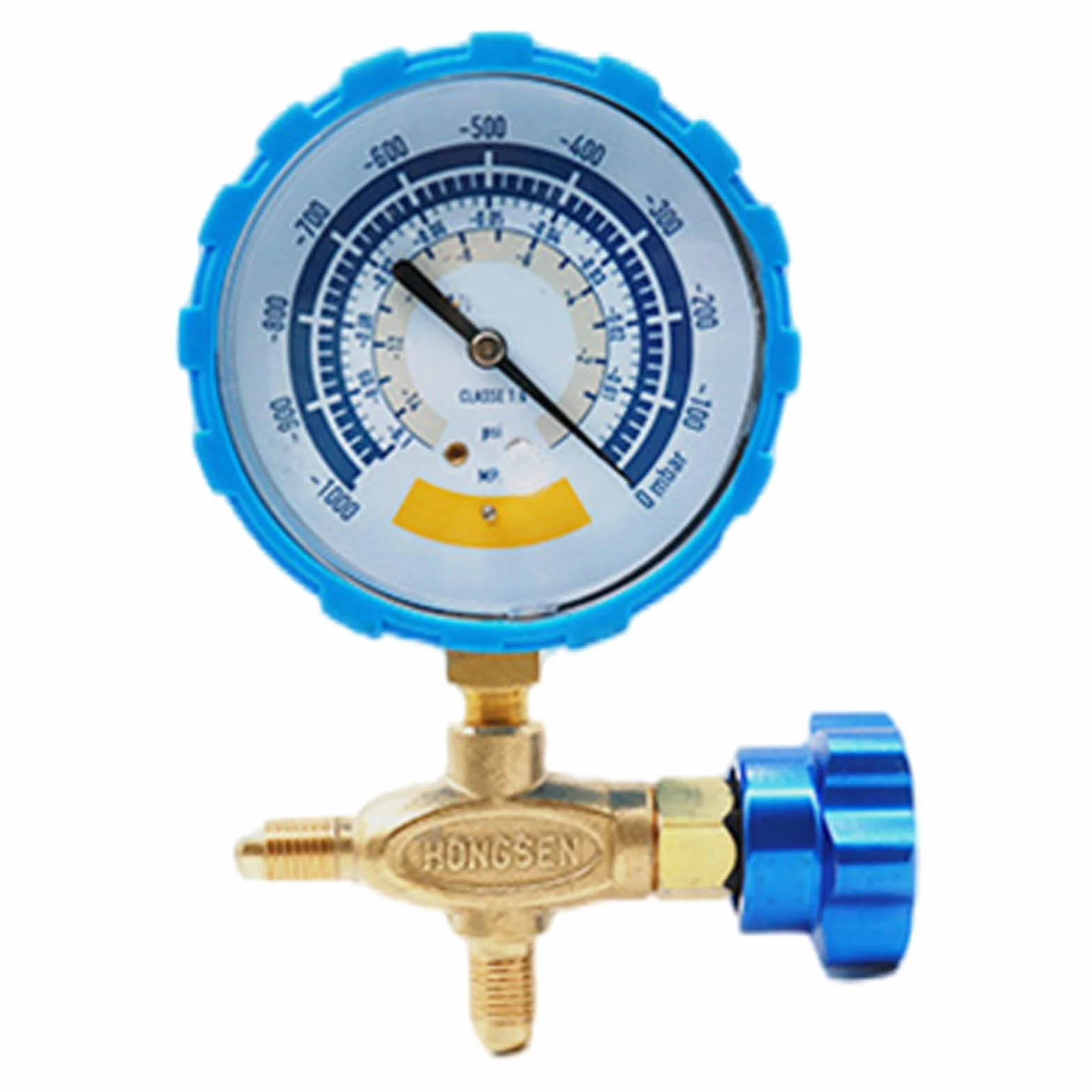 Manometro Accurato Strumento Misuratore Dell'aria 0-1000mbar 1/8 Connettore Vuoto