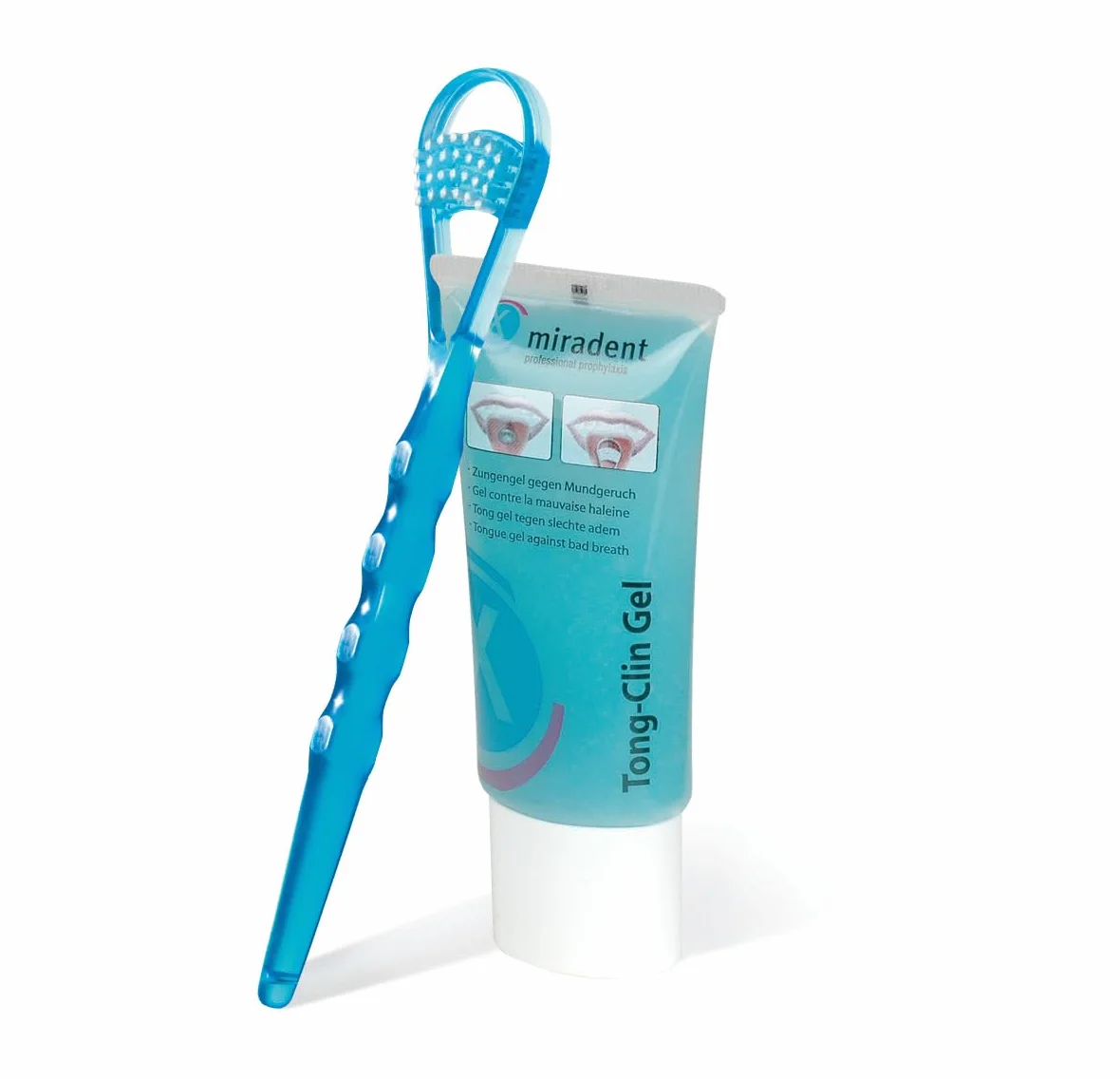 Miradent Tong-Clin Gel detergente per lingua 50 ml