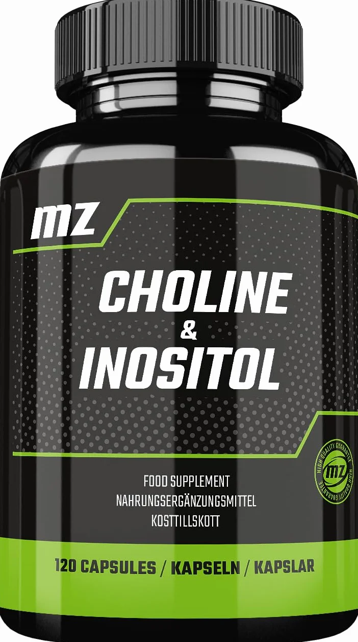 Colina e Inositolo 1200 mg 120 capsule integratore alimentare MZ