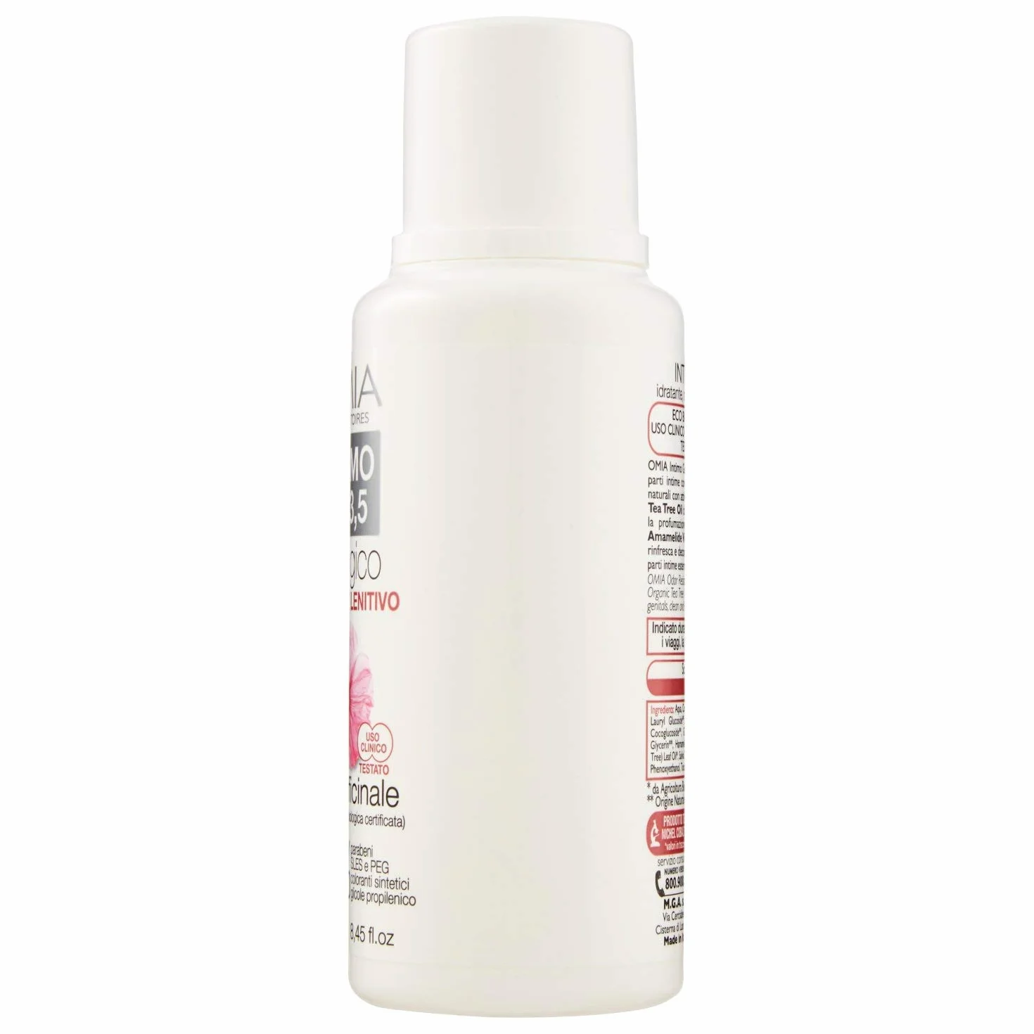 Omia Sapone Intimo Eco Bio Ph 3.5 Malva Officinalis Detergente Intimo 250ml