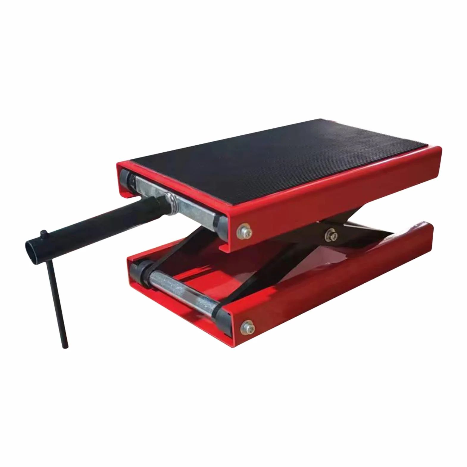 Sollevatore per moto 500 kg altezza regolabile 100-330 mm supporto centrale