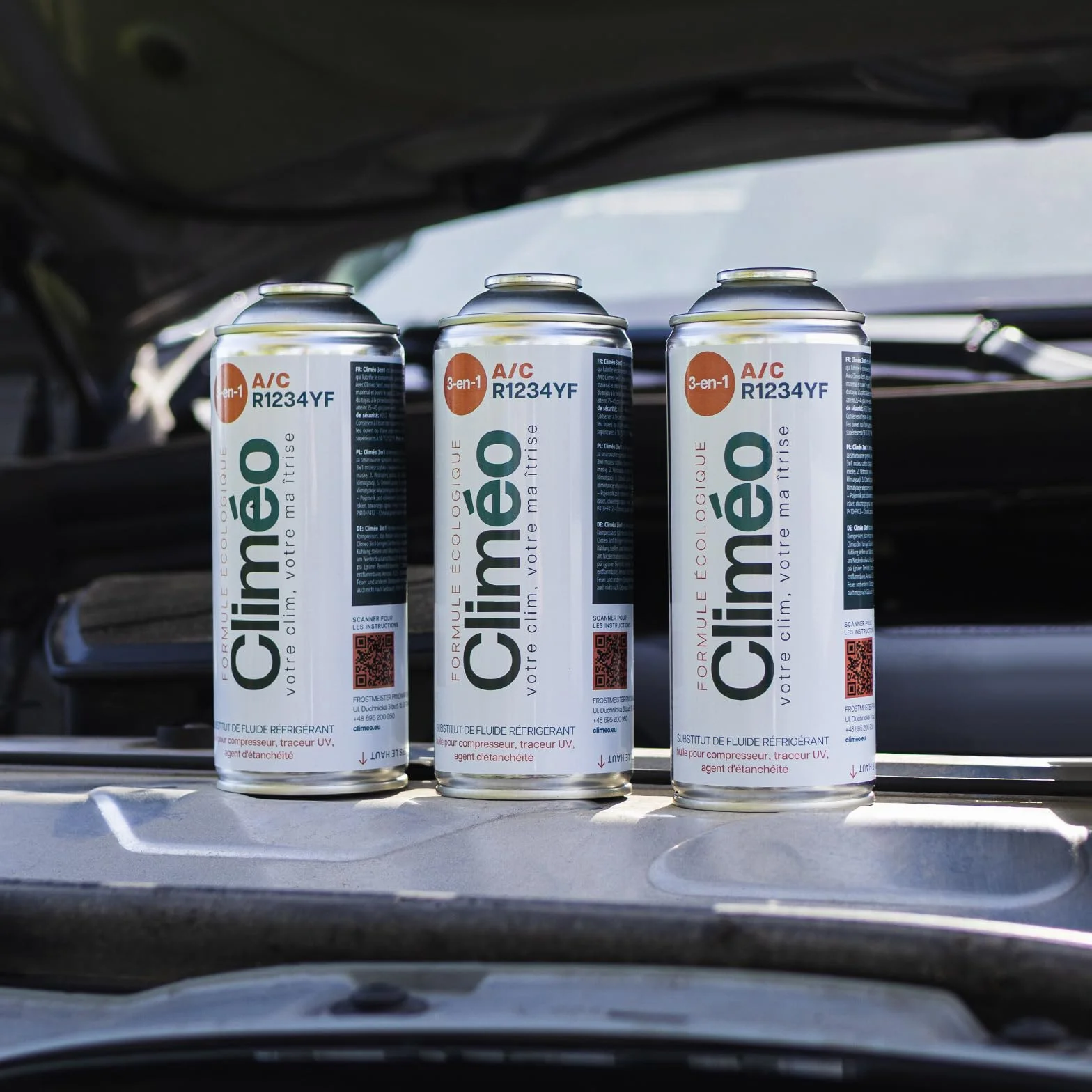 2 x 400 ml, ricambio ecologico per refrigerante R134a/R12, autoportante del condizionatore d'aria