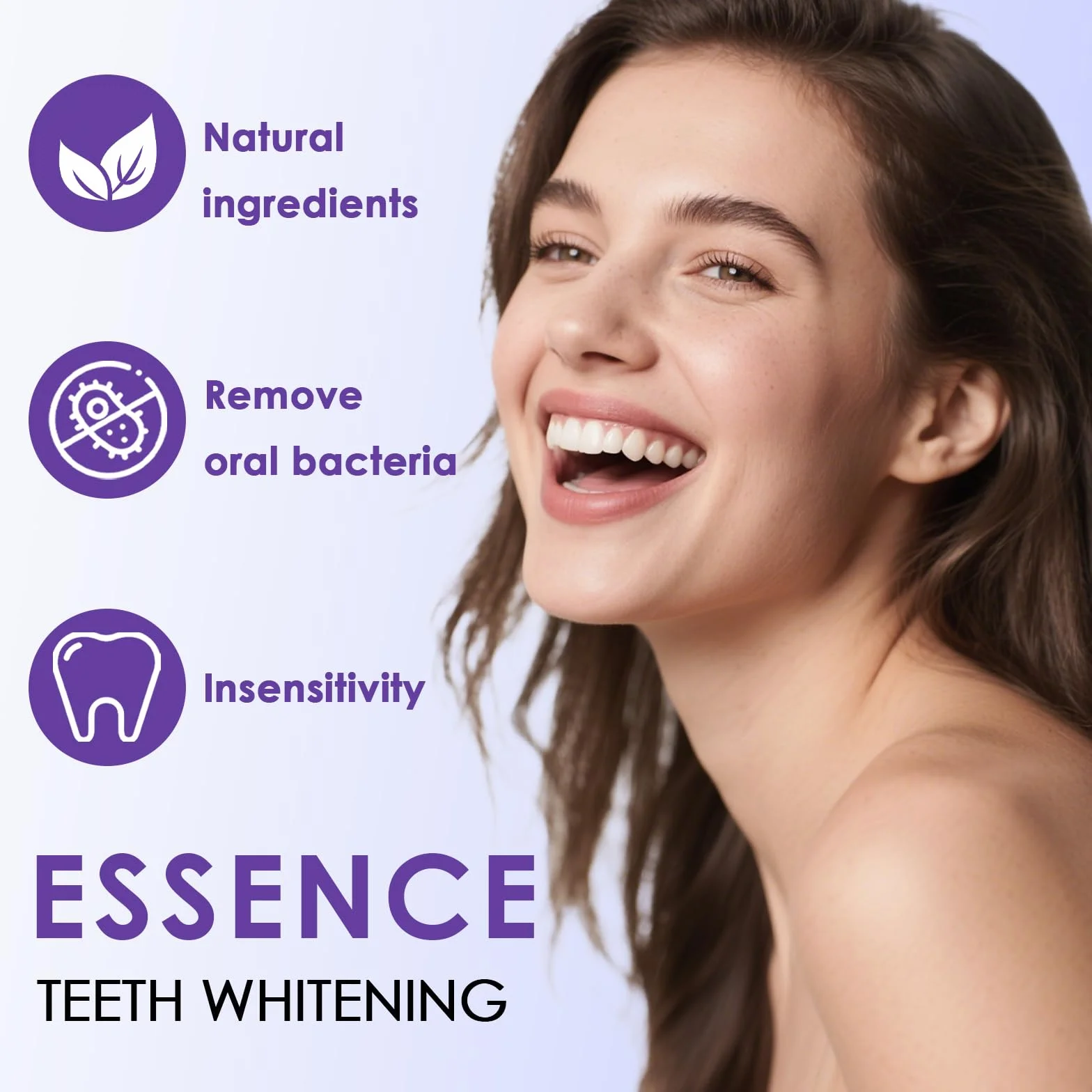 Penne Gel Sbiancante per Denti Bianchi, Sbiancamento Dentale Professionale, Rimuove Macchie e Tartaro