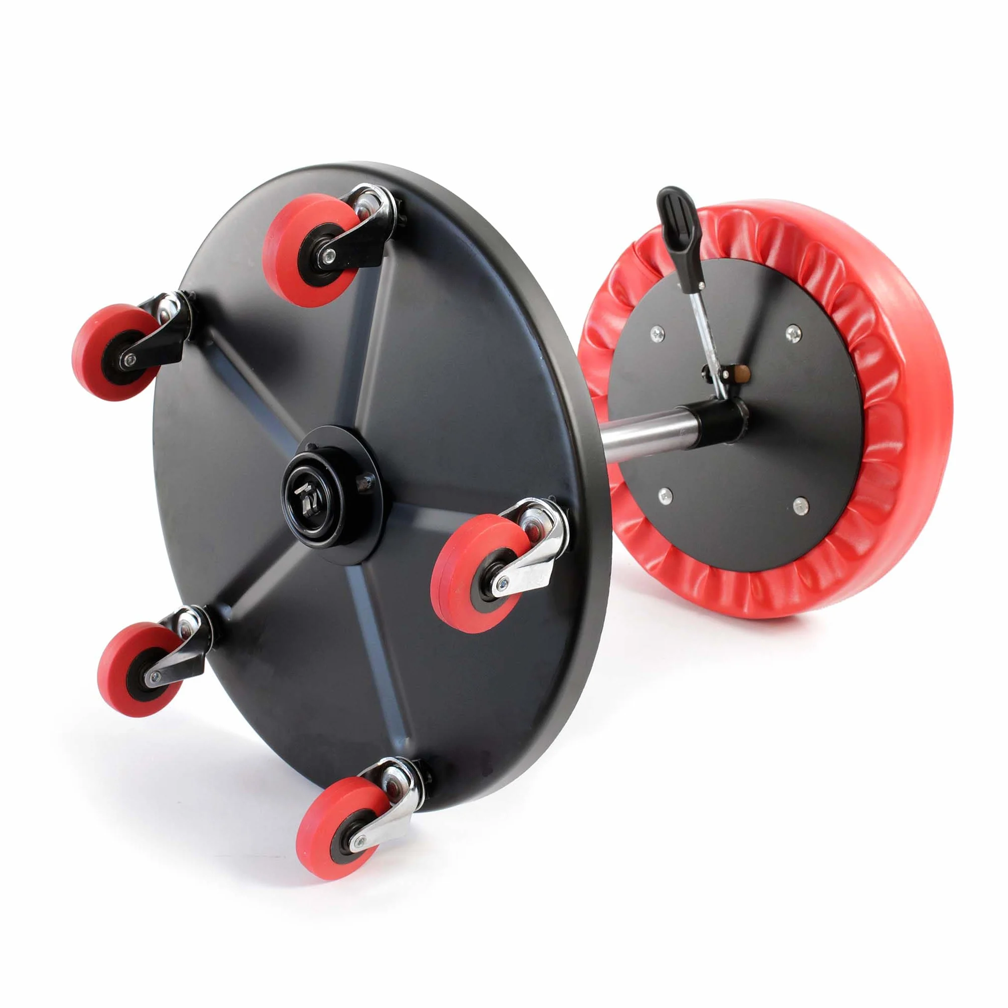 XPOtool Sgabello per Officina con rotelle e Altezza Regolabile, Sedile Girevole a 360°, Sgabello Mobile da Meccanico