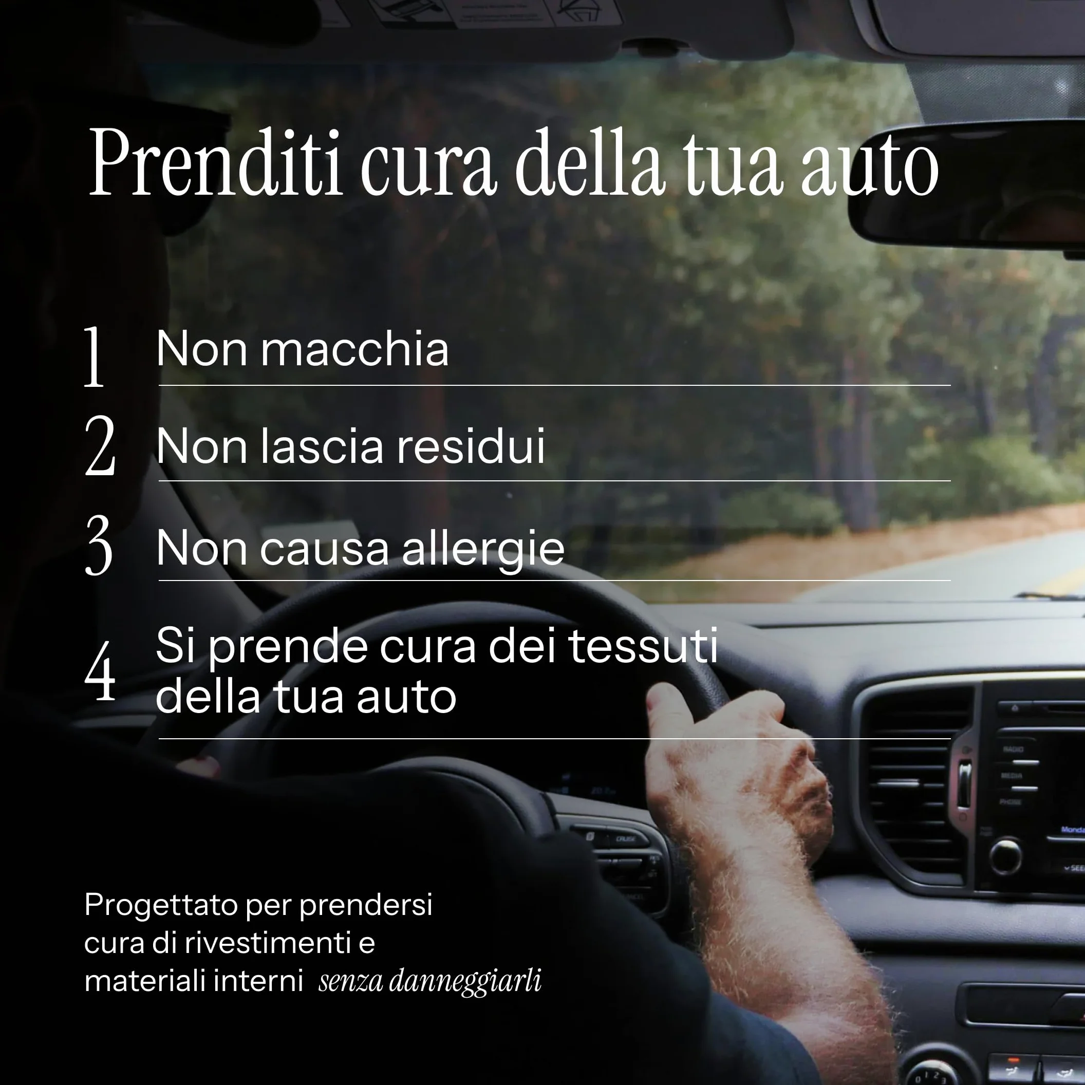 EOS Elimina Odori Auto Spray Neutralizzatore Odori Fumo Sudore Animali Deodorante Auto Interni Tessuti Profumatore Nuovo Fresco 1 Pezzo