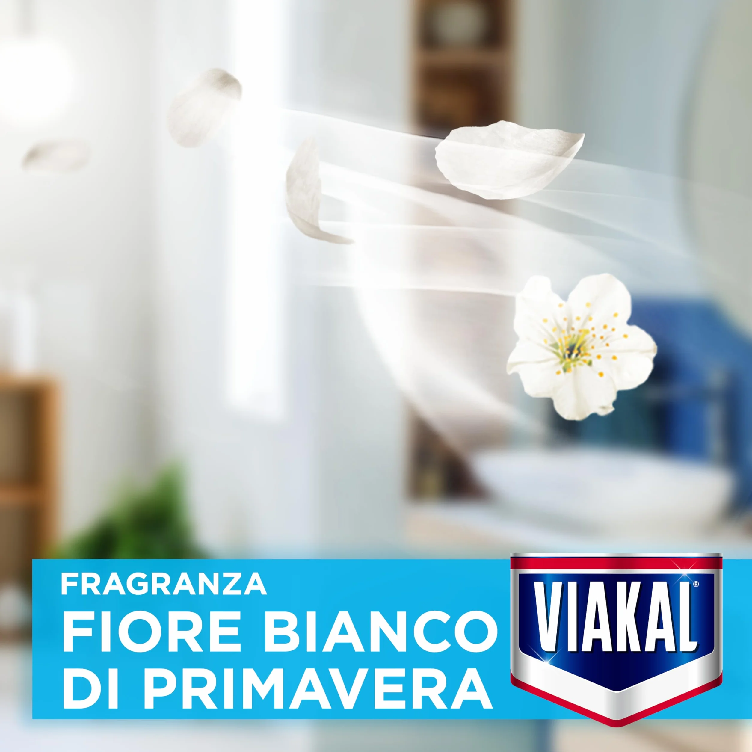 Viakal Vetro Doccia Express Spray 800ml Pulito Brillante Senza Risciacquo