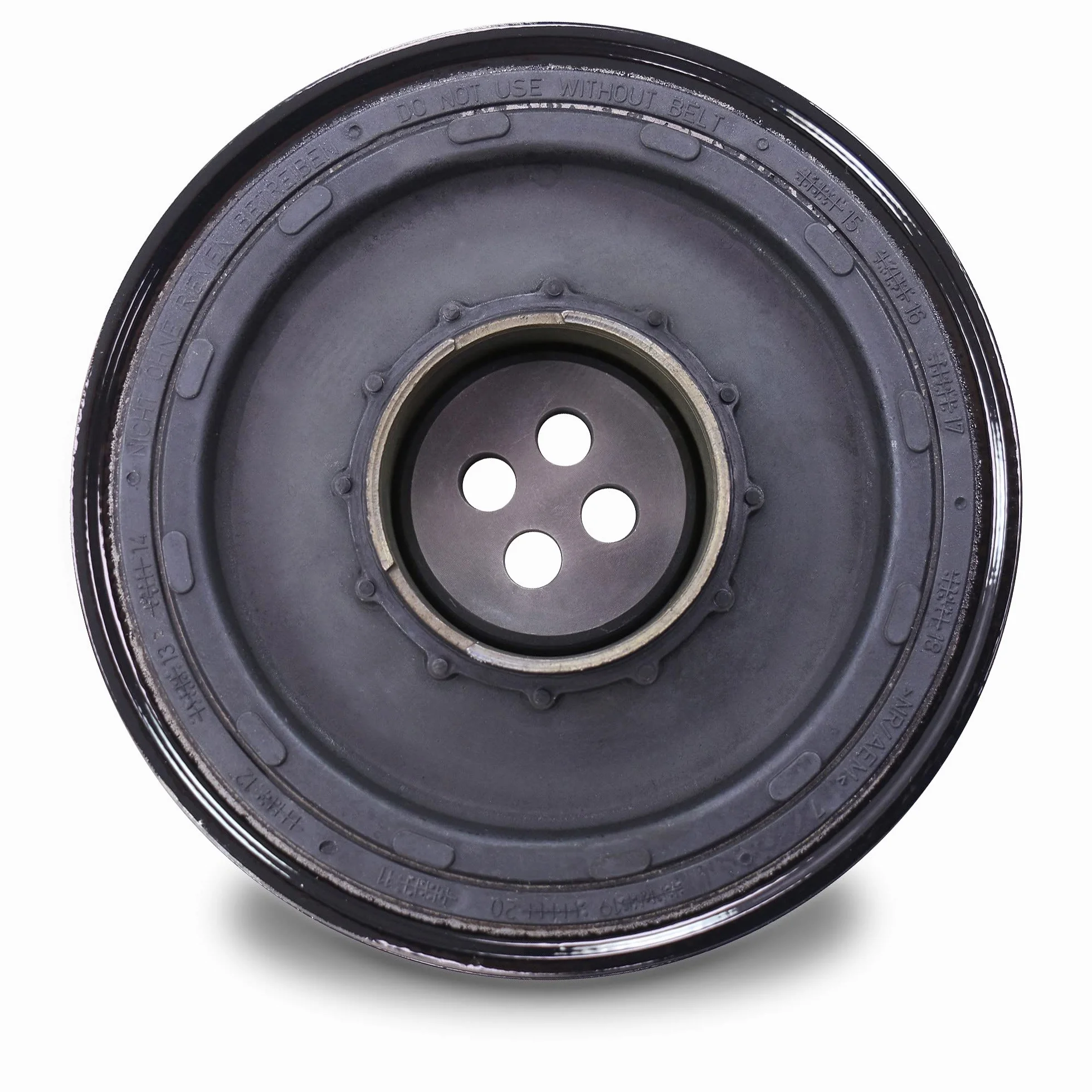 febi bilstein 33077 Puleggia (disaccoppiata) per albero motore, con viti, 1 unità