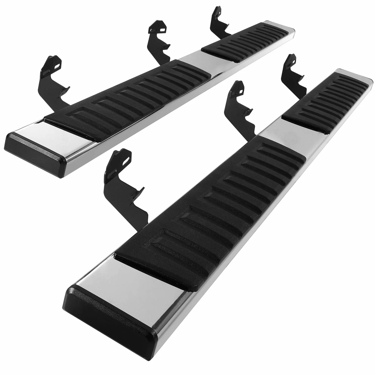 VEVOR 2 pedane da 6,5" compatibili con 1500/2010-2023 Ram 2500/3500 2009-2018 (incluso 2019-2023 Classic), 201 barre laterali in acciaio inossidabile, capacità di carico 500 libbre
