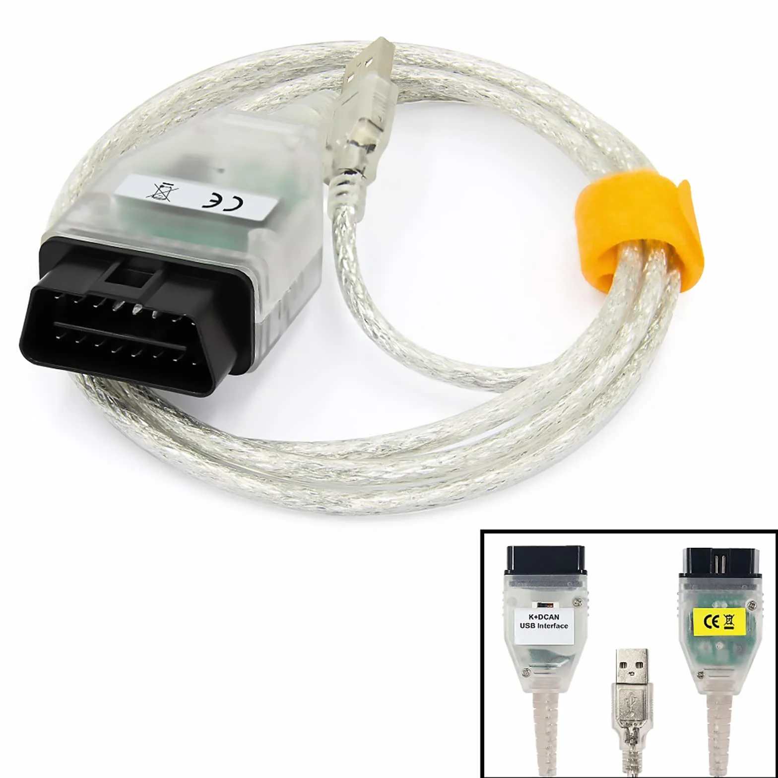 DCAN K+Ediabas K-Dcan Cable Compatible BMW Ista