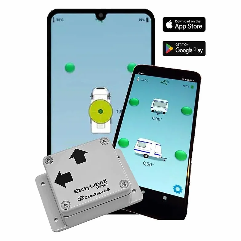 CaraTech EasyLevel Livella digitale con app per camper