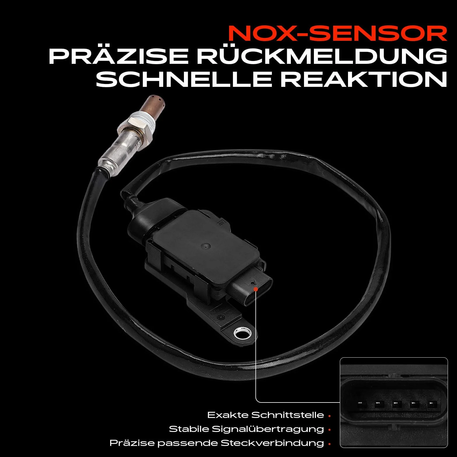 Frankberg Sensore di ossigeno a 5 poli Compatibile con BMW Serie 3 F31, Serie 1 F20/F40, 2 Active Tourer F45, 4 Gran Coupé F36