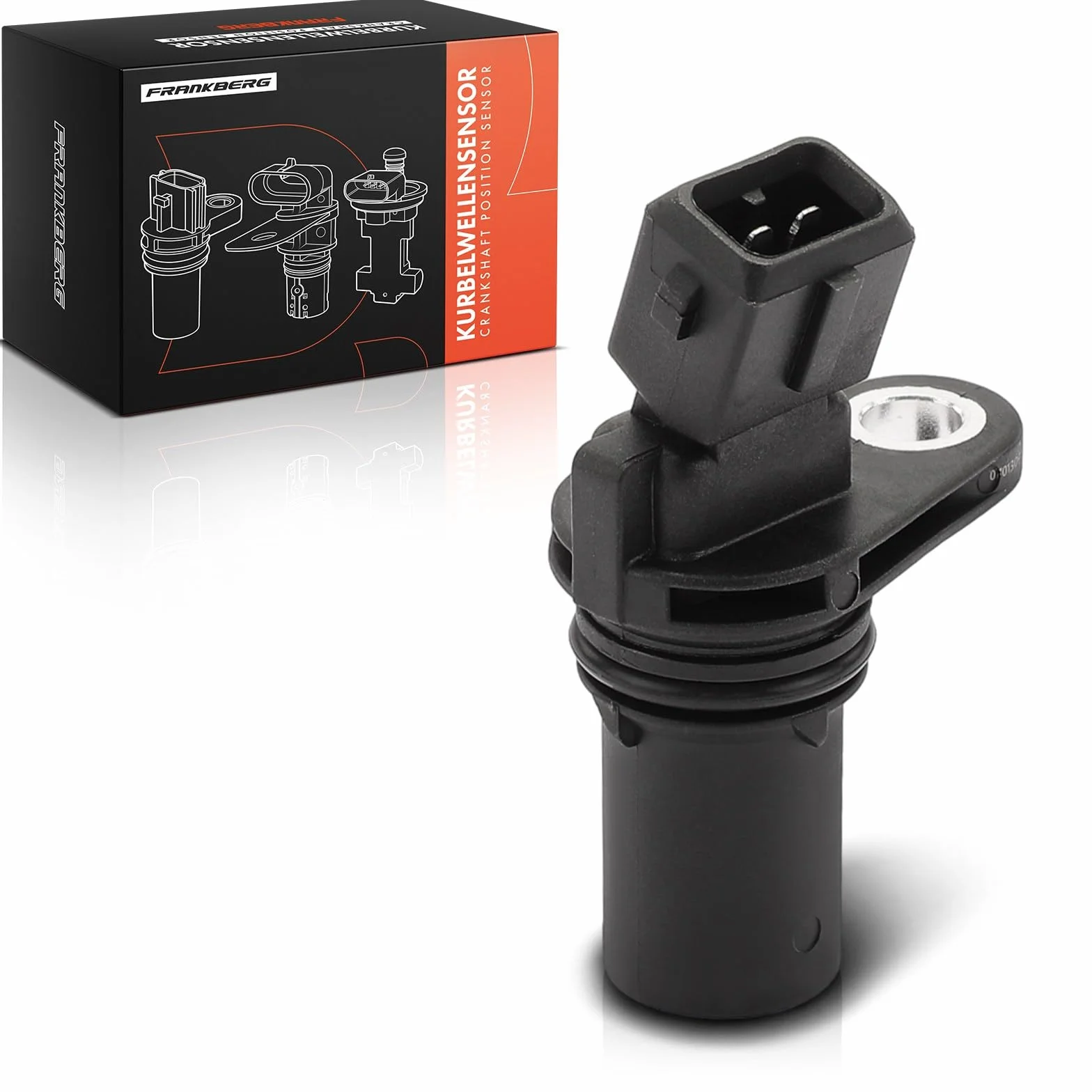 Frankberg Posizione dell'albero Motore Sensore dell'albero Motore 2-Poli Compatibile con City-Coupé 450 Cabrio 450 Fortwo Coupé 450 Colt CZC Cabriolet RG Colt VI Z2A Z3A Replace# 0015145V00100000