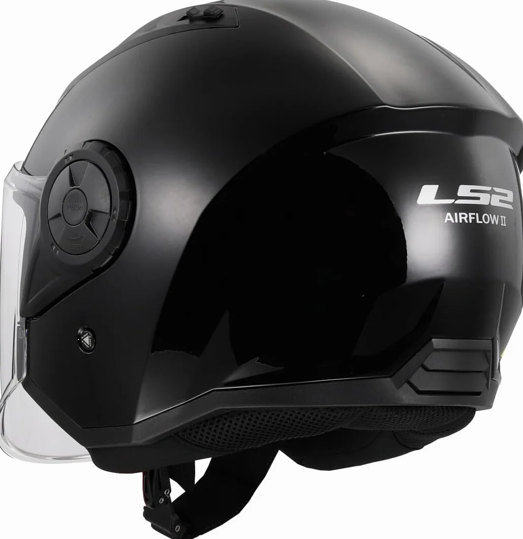 LS2 Open Faced Motorcycle Helmet Airflow II ECE 22.06