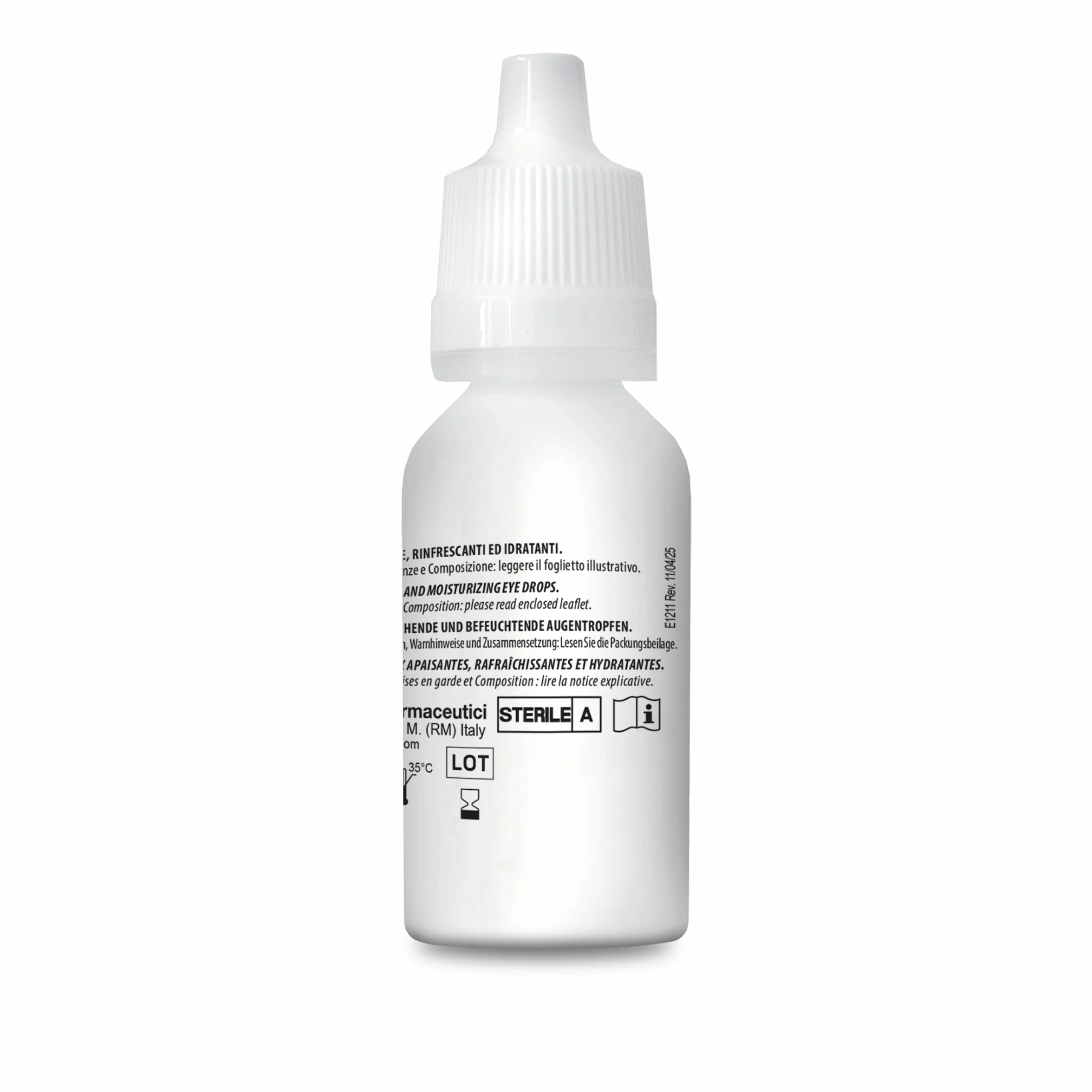 Allergovis 3in1 Collirio Sterile Lenisce Rinfresca Idrata Occhi Irritati 15 ml