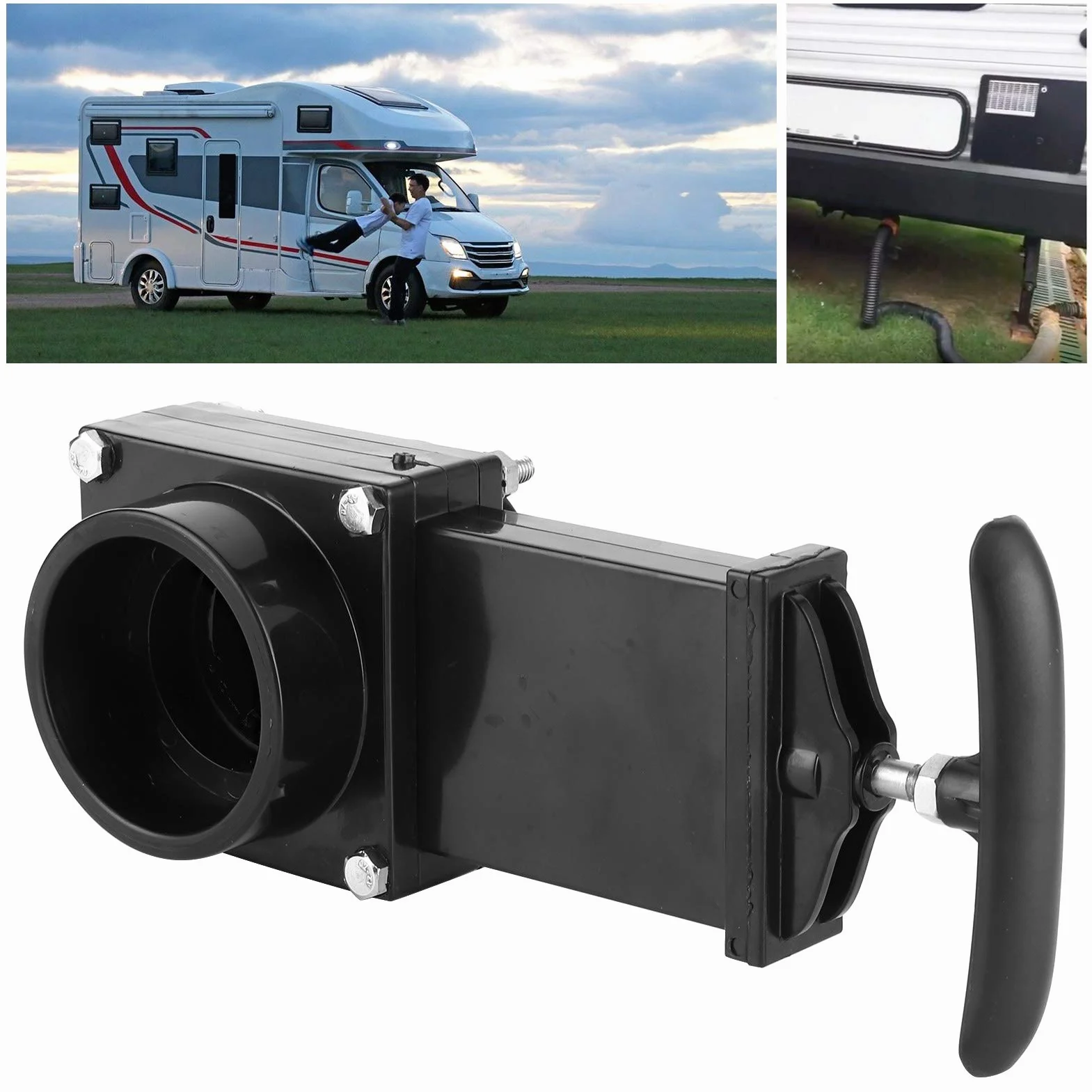 Valvola di Scarico ABS 50 Mm per Caravan Accessori Esterni