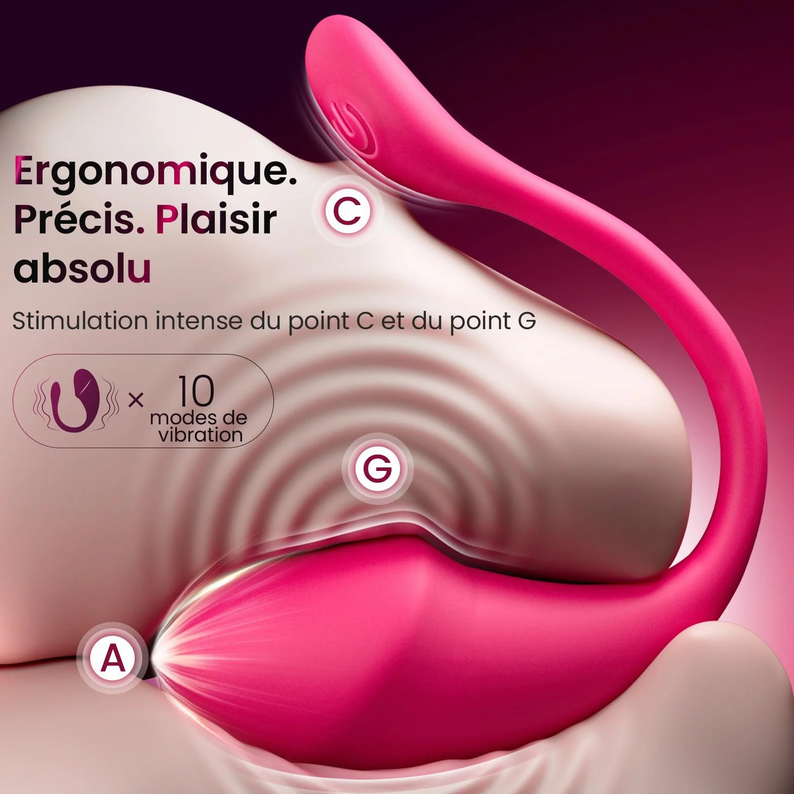 Ovetto Vibrante Donna Telecomando a Distanza APP Sex Toys, AI-Sync 10 Modalità Vibratore Silenzioso, Sexytoysys Coppia Vibratore Professionale Wireless Sex Toy, Giochi Erotiici per Coppie