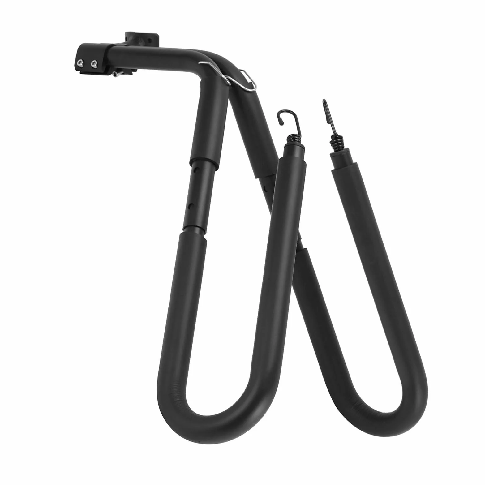 Porta tavola da surf per bici lega alluminio montaggio rapido clip nero