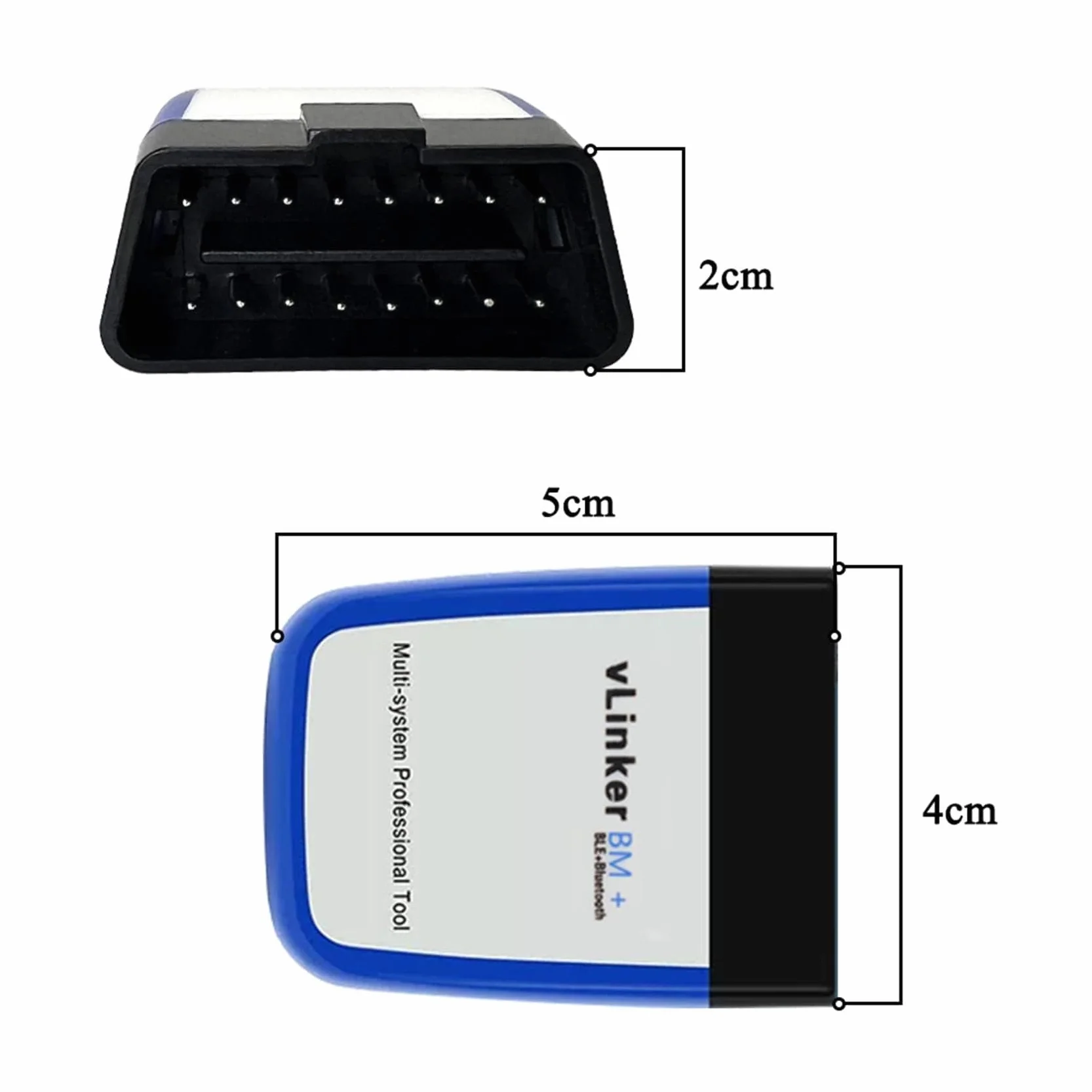 vLinker BM+ OBD2 Bluetooth Diagnostic Scan Tool per Auto OBDII iOS Android Windows BimmerCode
