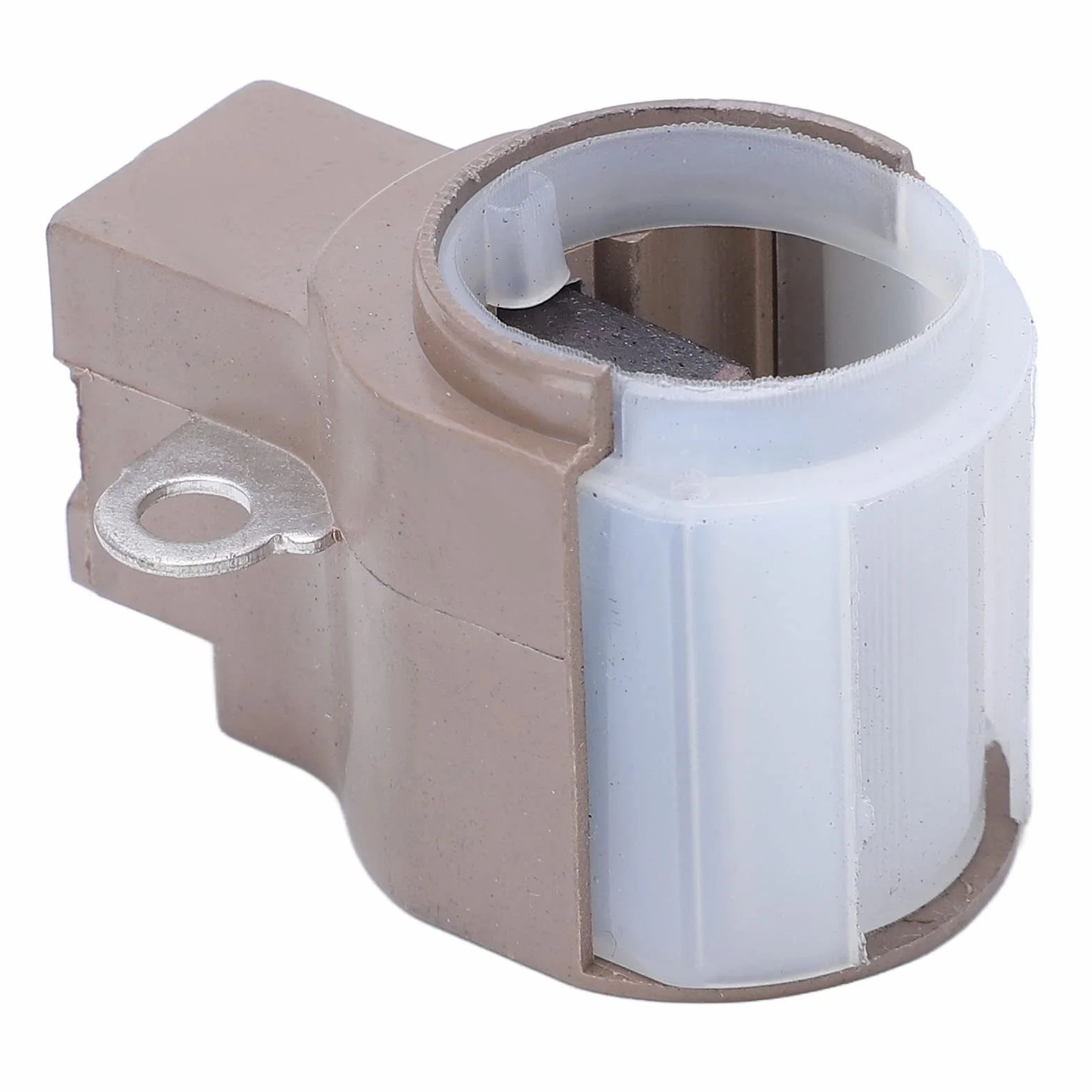 Portaspazzole Alternatore, Kit di Riparazione Alternatore, Kit di Ricostruzione Spazzole Alternatore in Lega di Alluminio per 021620‑2530 021620‑2720, 31105 PD1 034