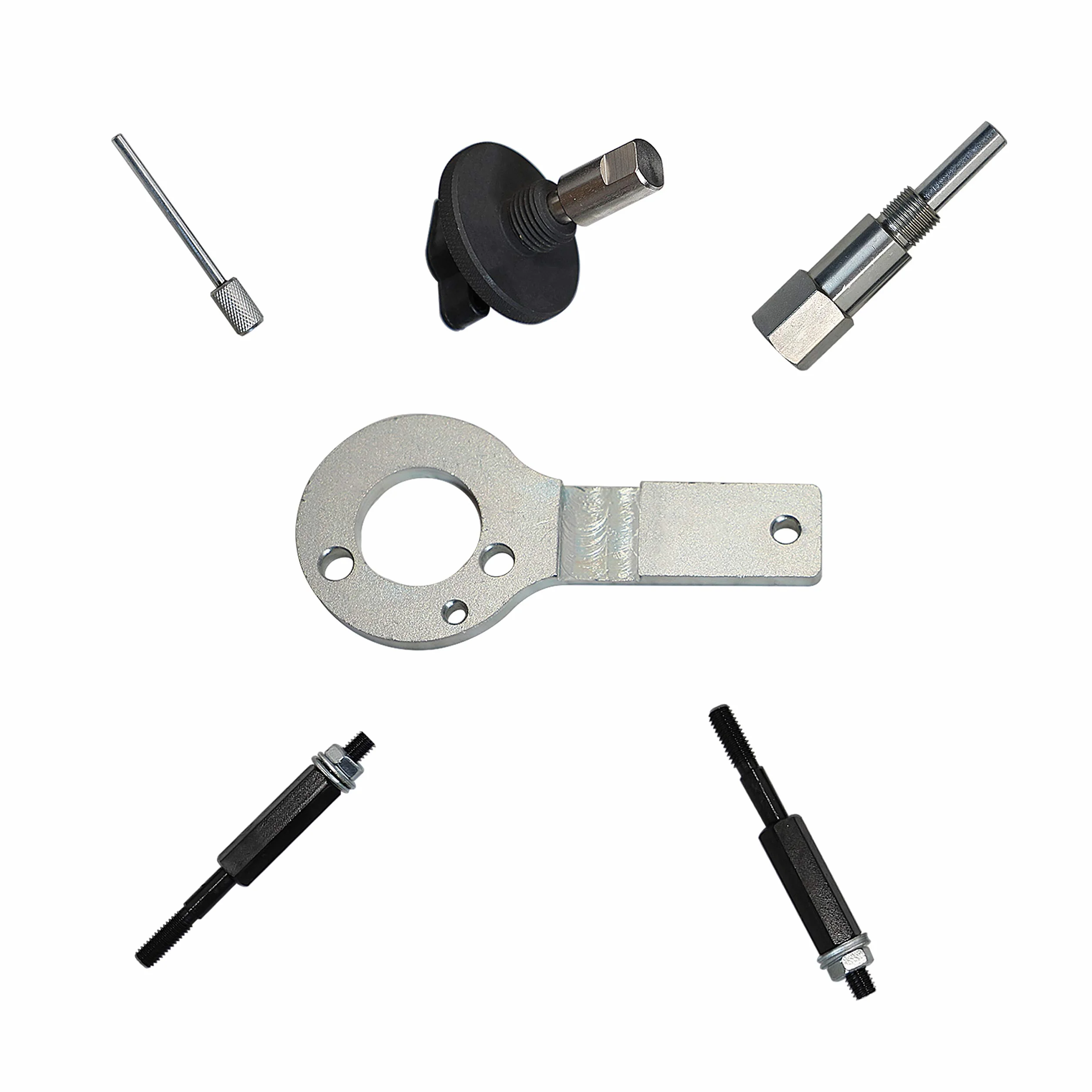 DPTOOL Motore albero a camme bloccaggio cinghia dentata strumento compatibile con Fiat Vauxhall Opel Alfa Saab 1.3 1.9 CDTI 1.6 1.9 2.4 JTD 03-11