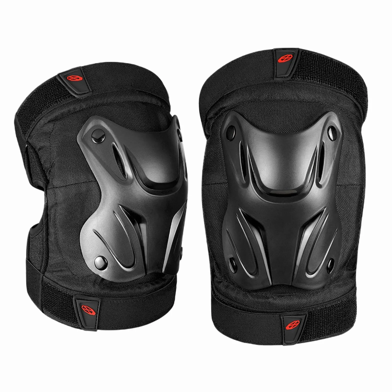 Brift Cuscinetti Ginocchia Gomiti Moto Protezione Antiurto Regolabili Accessori Bicicletta Pattinaggio