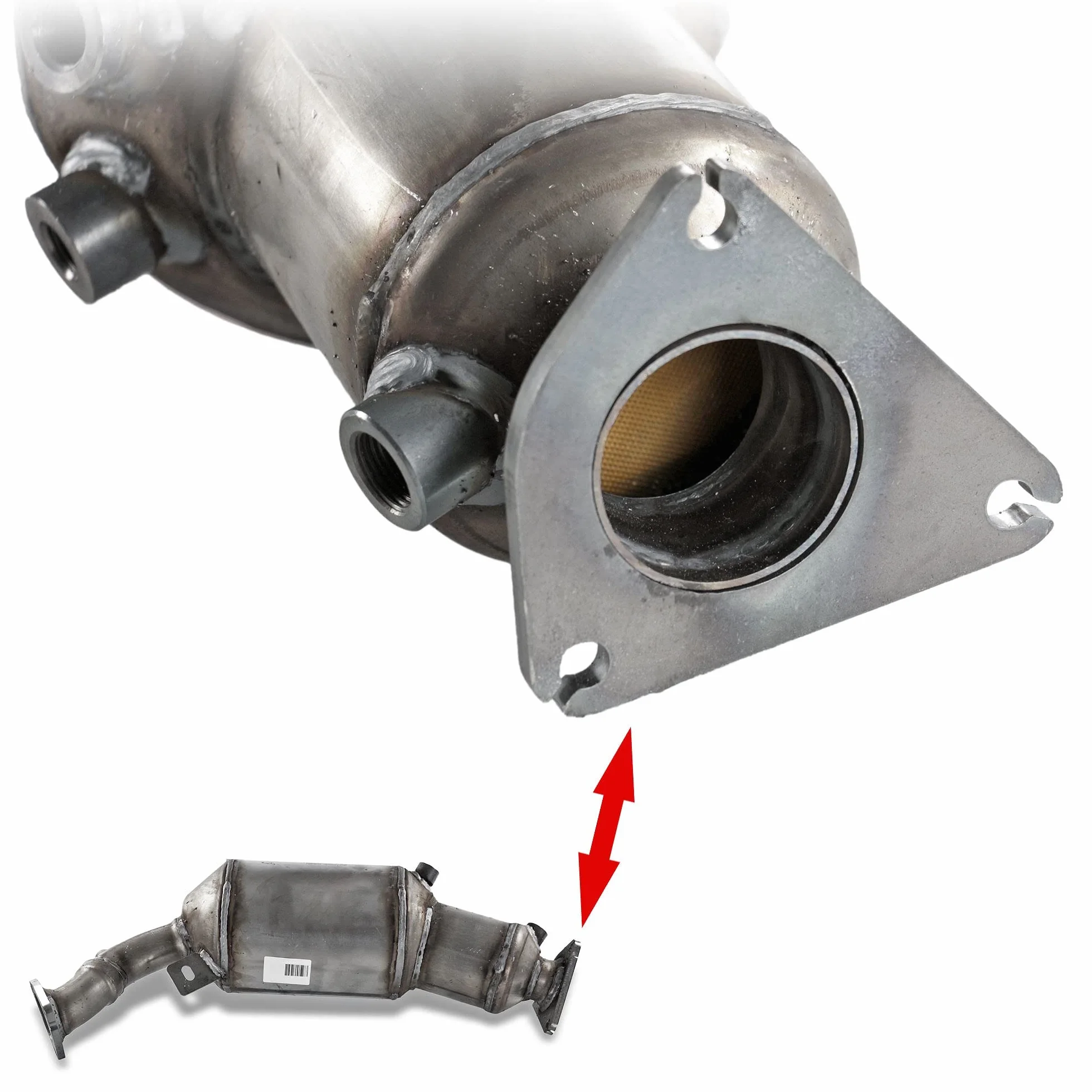 Filtro antifuliggine/particolato Filtro antiparticolato diesel DPF Sistema di scarico