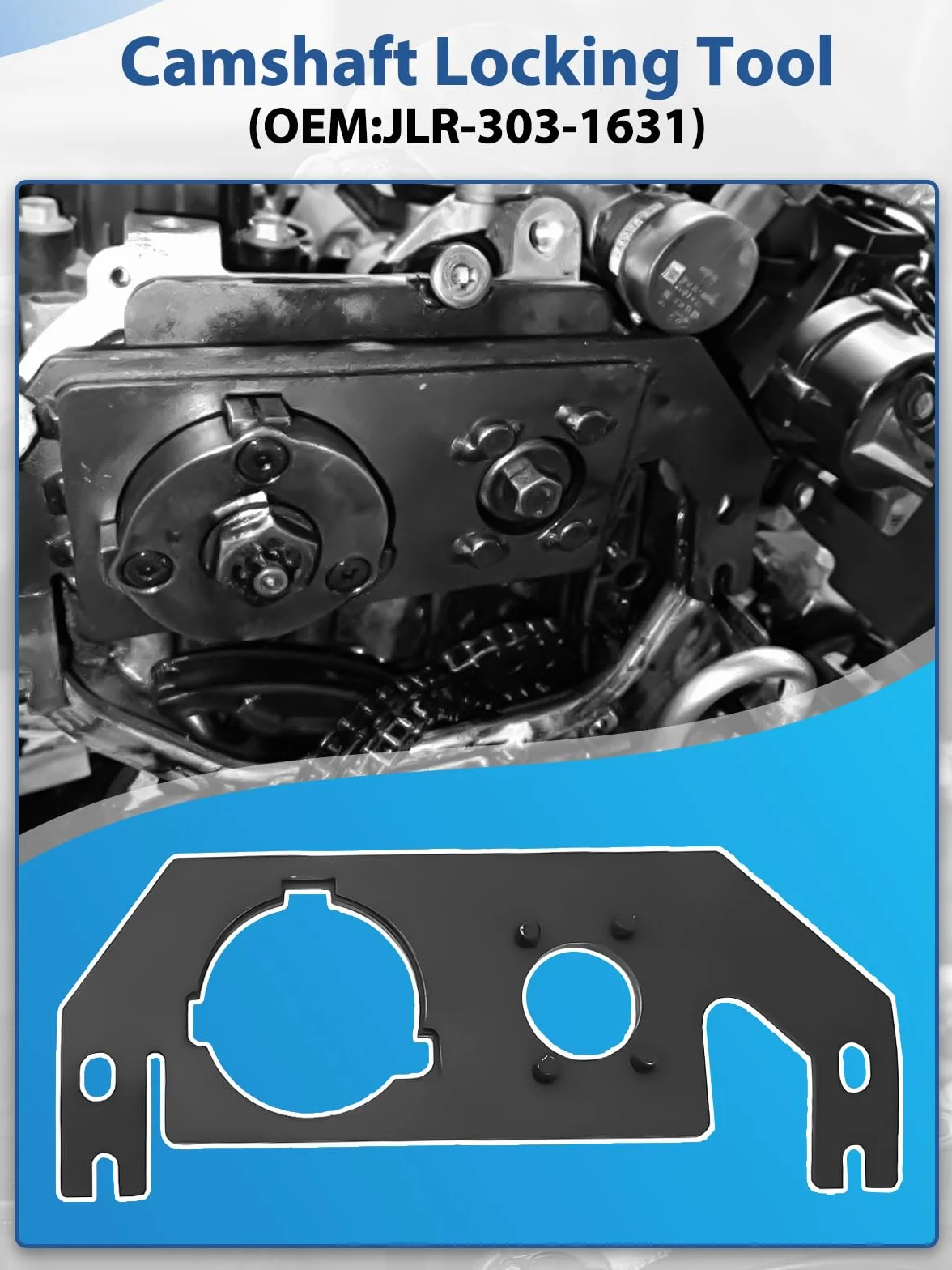 Attrezzo di regolazione motore compatibile Land Rover Jaguar 2.0T 2.0 Diesel JLR-303-1625