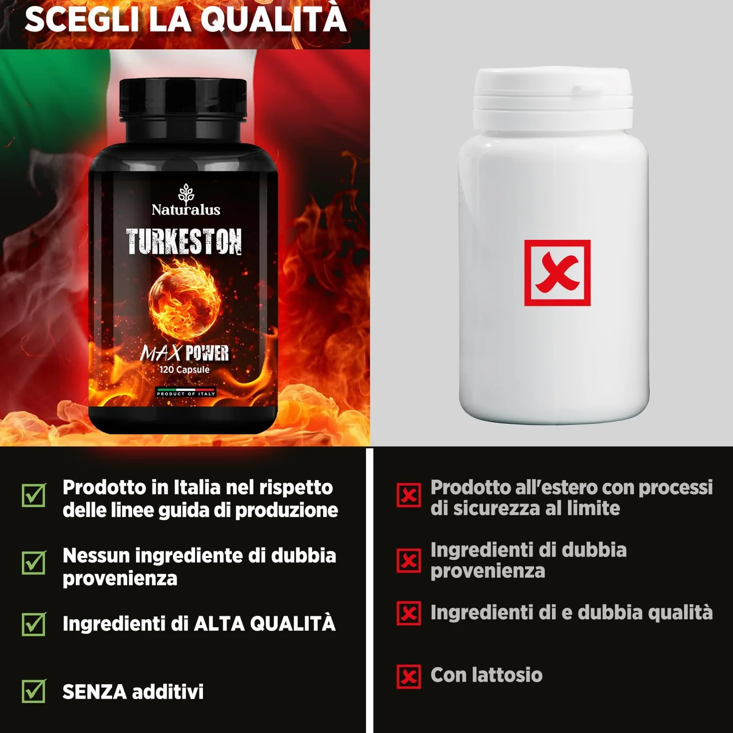 Turkesterone Bodybuilding 120 Capsule Testorush Massa Prestazione Uomo - CORDYCEPS ASHWAGANDHA B-ECDISTERONE mk 677 tongkat ali
