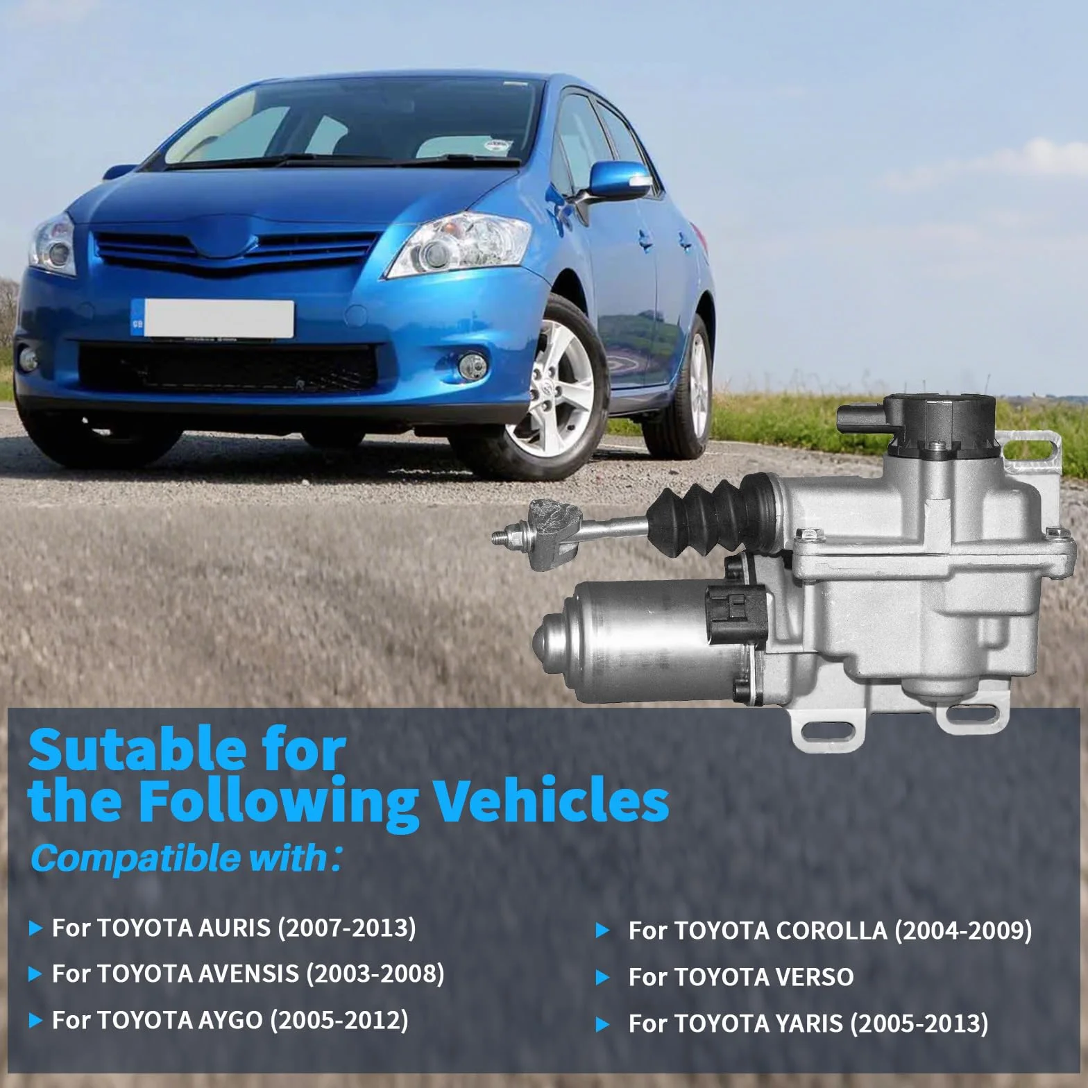 Attuatore frizione assemblaggio con motore cambio automatico di ricambio per MR2 W30 RAV4 XA20 Avensis T25 E120 E150 AR10 Yaris XP9 Auris E15 numero parte 31360-12030 31360-52020