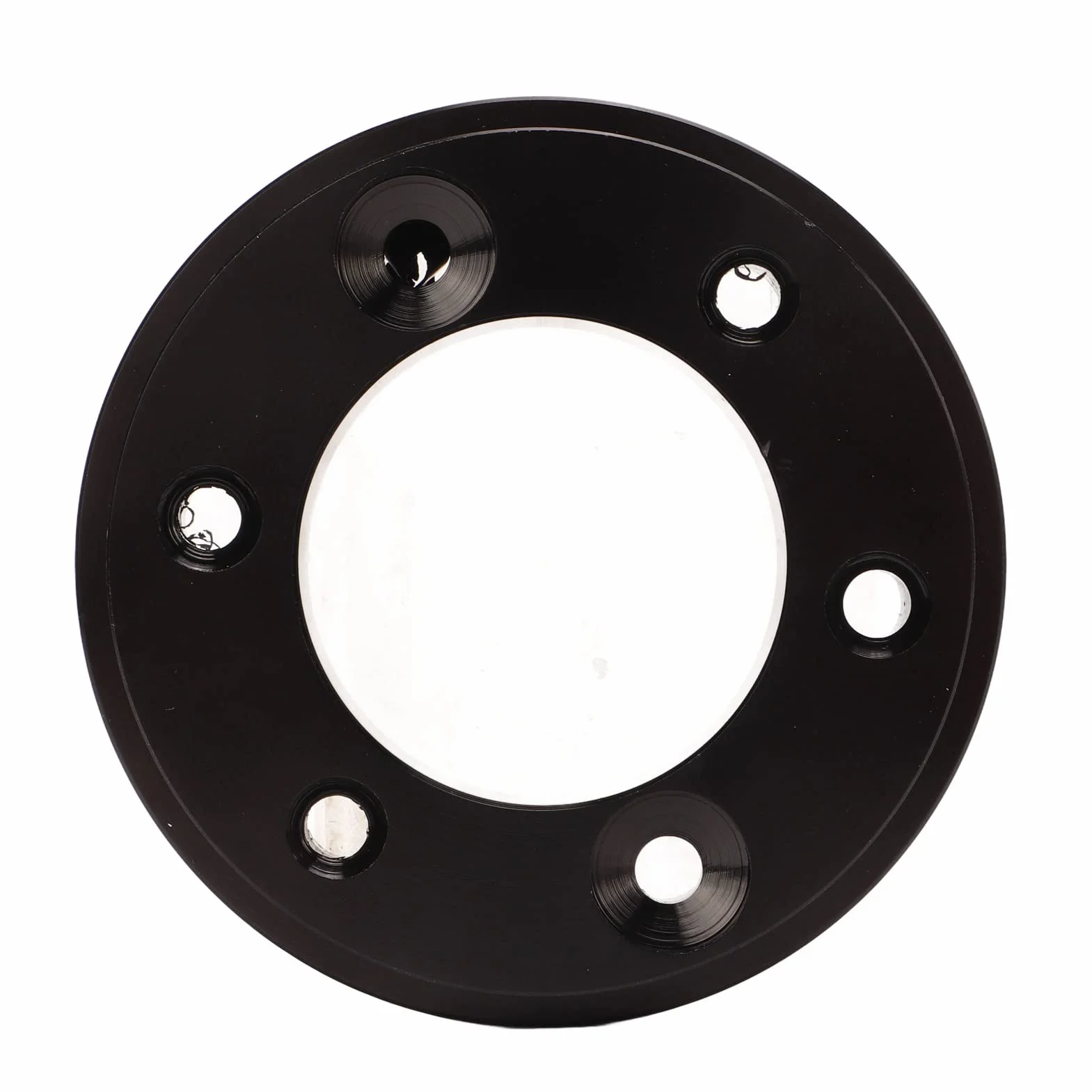 Piastra Adattatore Volante 70mm 6 Fori Lega Alluminio per Logitech G25 G27 G29 G920 13-14 Pollici Nero
