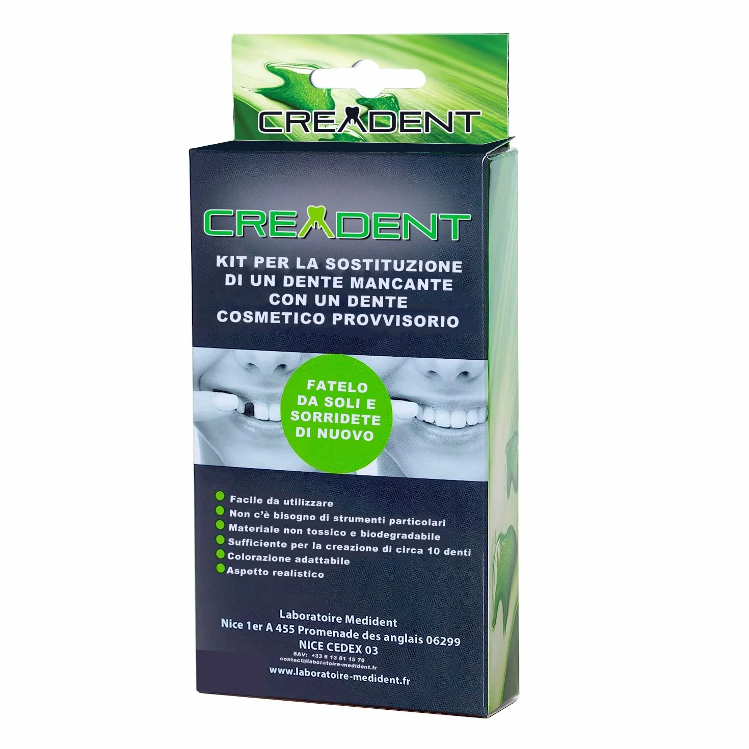 Creadent Kit per Sostituire un Dente Mancante