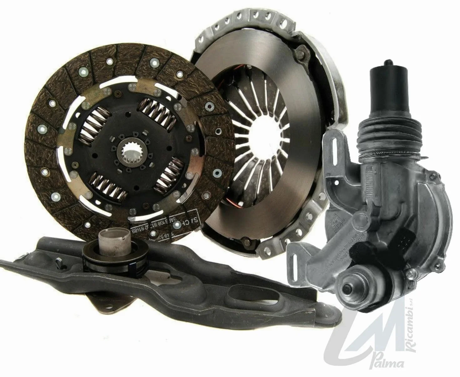 KIT COMPLETO FRIZIONE ORIGINALE SACHS + ATTUATORE PER FORTWO (451)