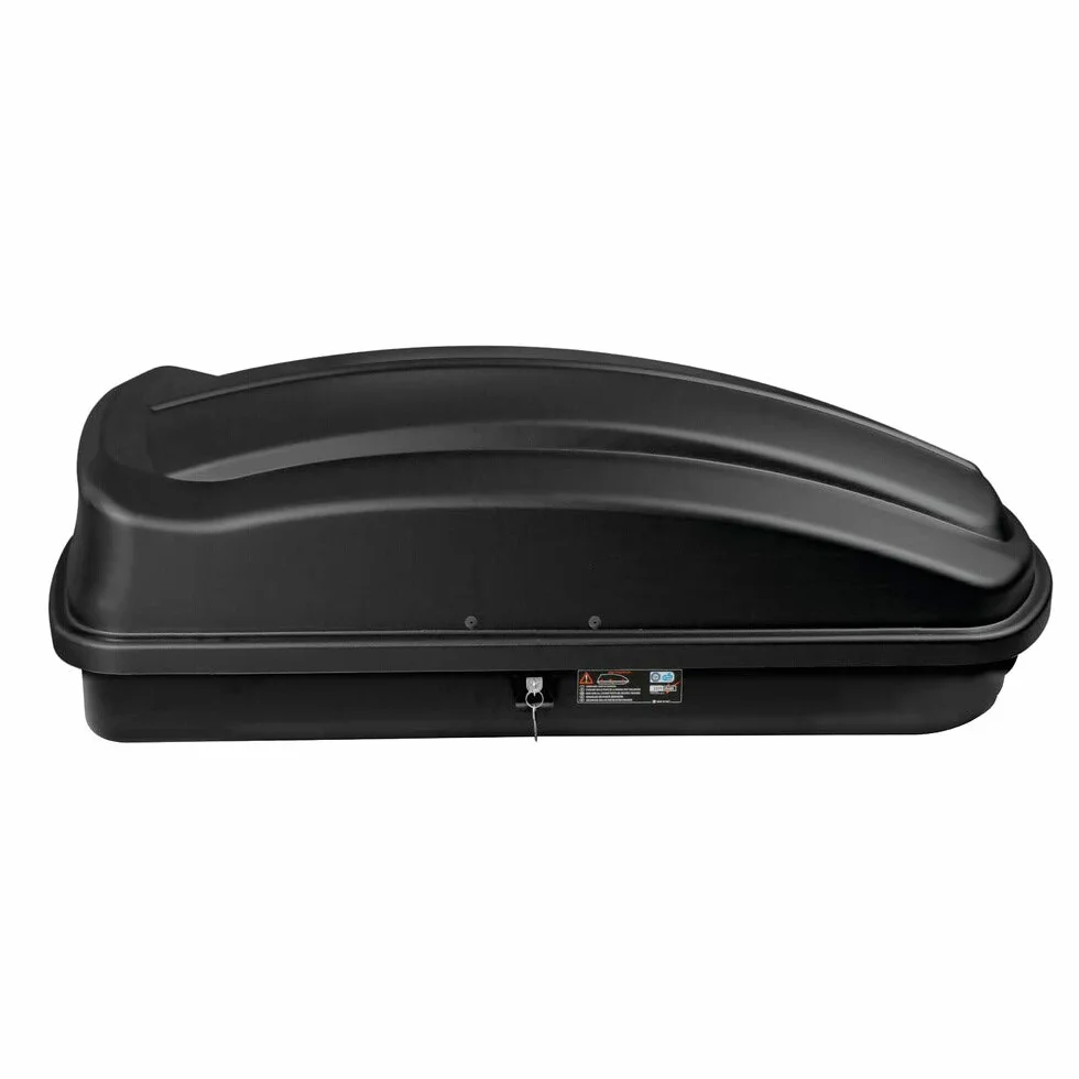 NORDRIVE Box Tetto per Auto 333 L ABS Nero Goffrato