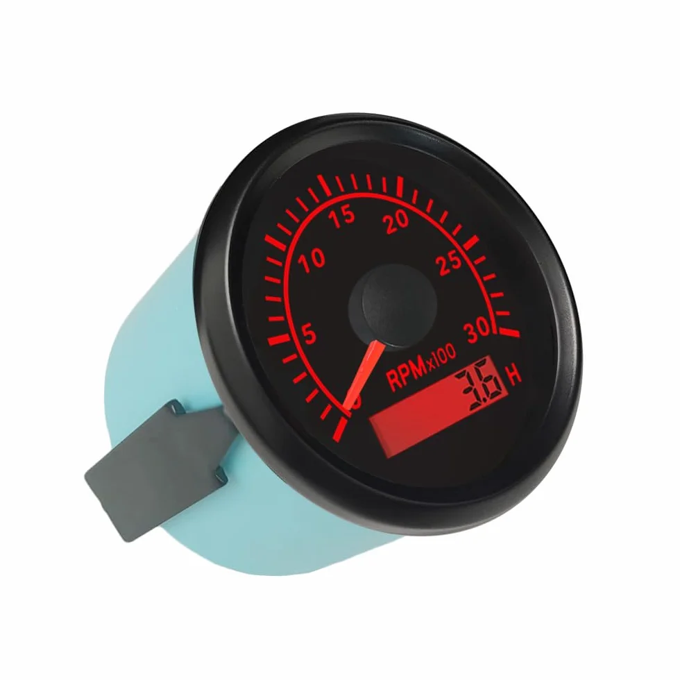 ELING Contagiri 52mm 3000 giri/min Calibro 12V 24V per escavatore trattori