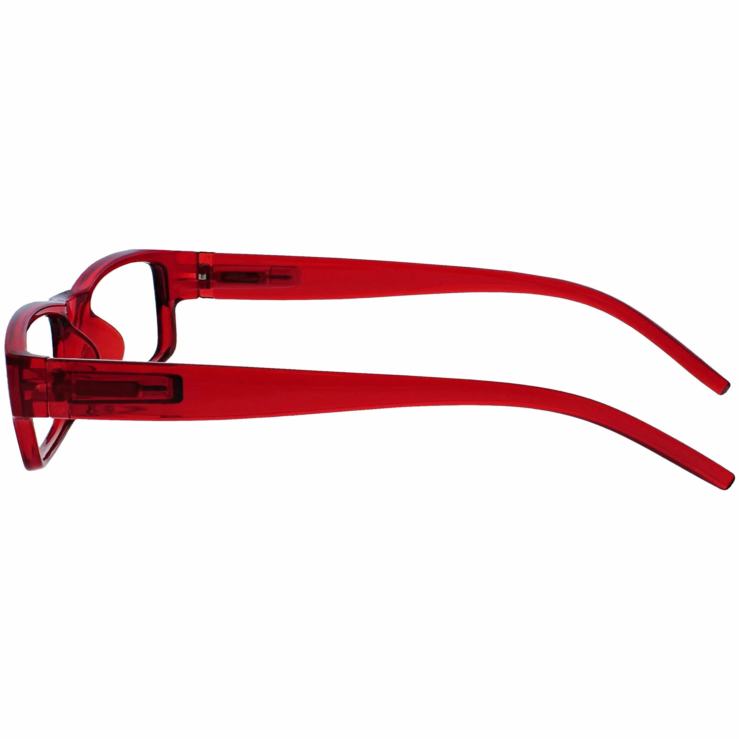 OPULIZE Occhiali Da Lettura Blu Scuro Rosso Leggero 2 Pacco +2,50