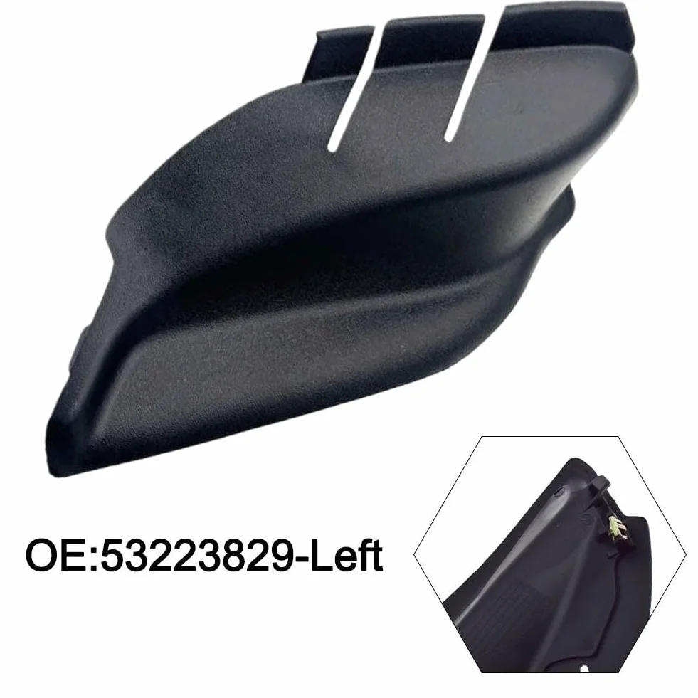 Pannello di rivestimento laterale Jeep Compass 2017-2023 plastica ricambio diretto cofano tergicristallo sinistra