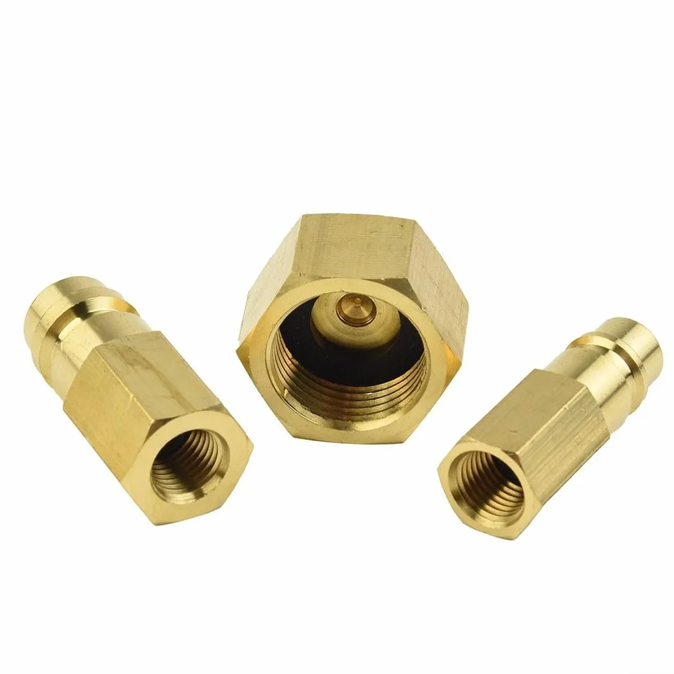 Adattatori R134A SAE 14 W21 8-14 SAE condizionamento veicoli LP set 3