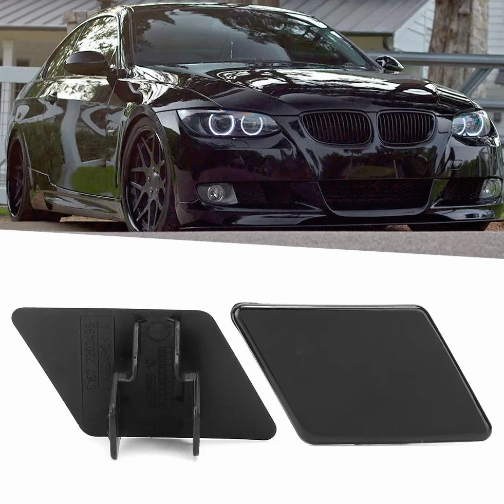 EBTOOLS Tappo Lavafari Adatto perBmw E90 Tappo Lavafari Adatto perE90-Tappo 61677211210,61677211210,61677211209 Pair of Left Right Headlight Washer Nozzle Covers 61677211209 Fit for E90