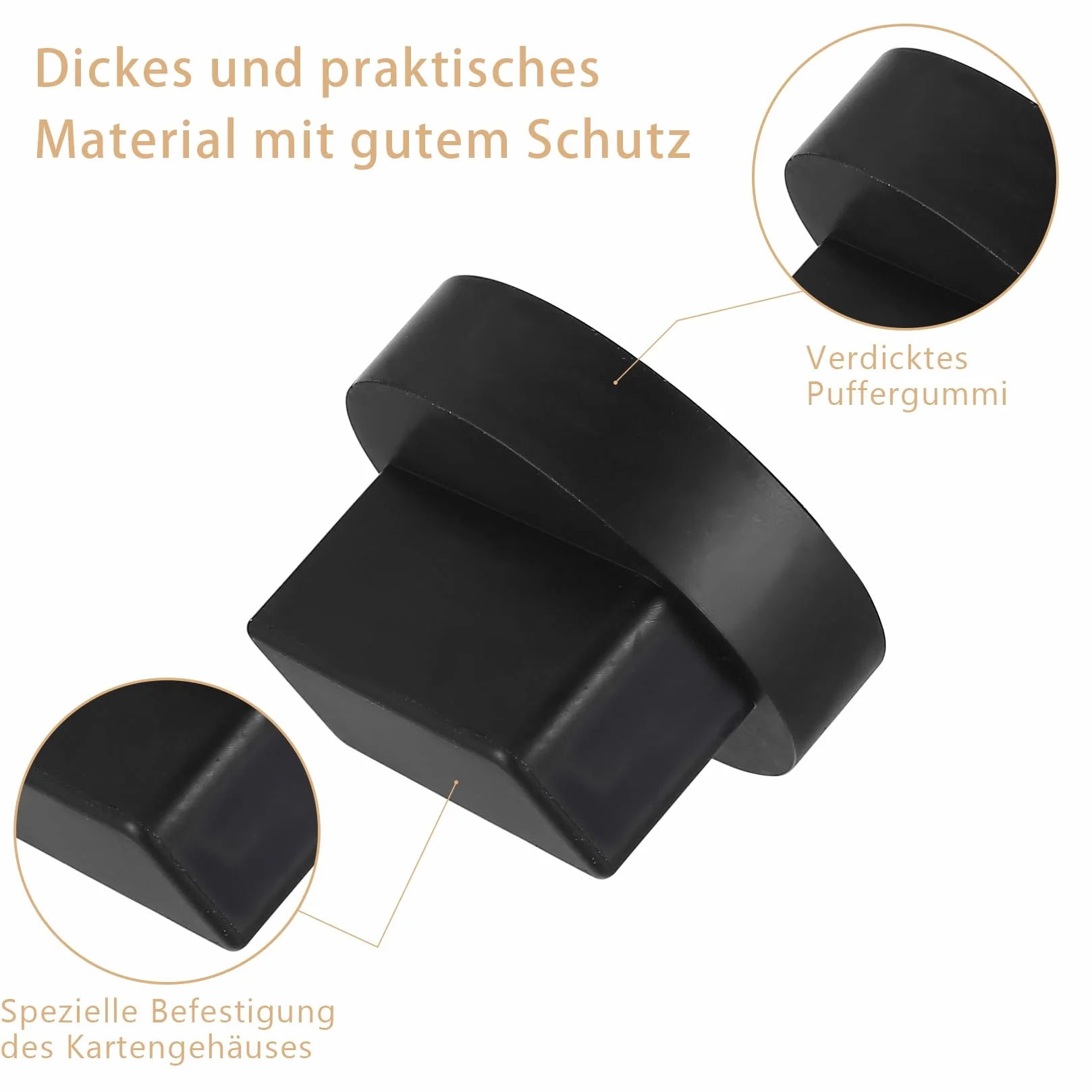 Tampone Gomma Cric Idraulico Mercedes Benz Classe W210 W211 W212 A207 C207 Supporto Telaio