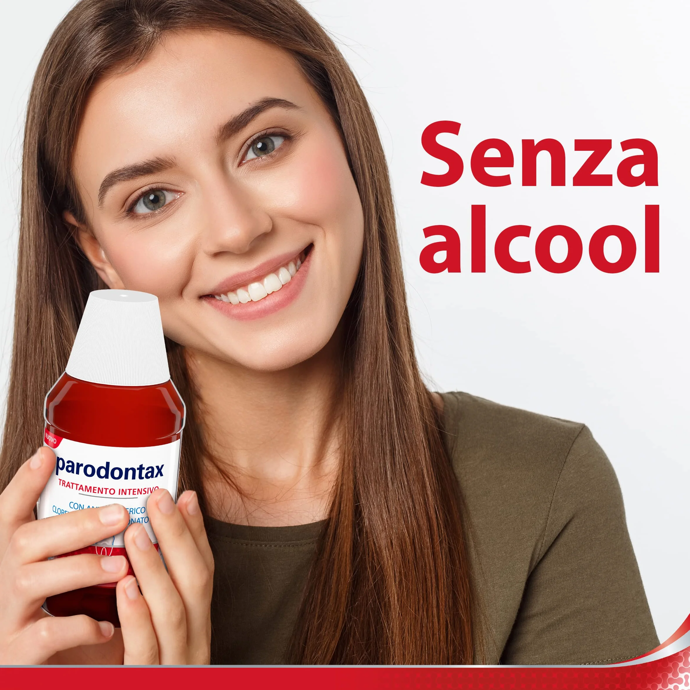 Parodontax Collutorio Clorexidina Trattamento Intensivo Antibatterico Antiplacca senza alcol 300 ml
