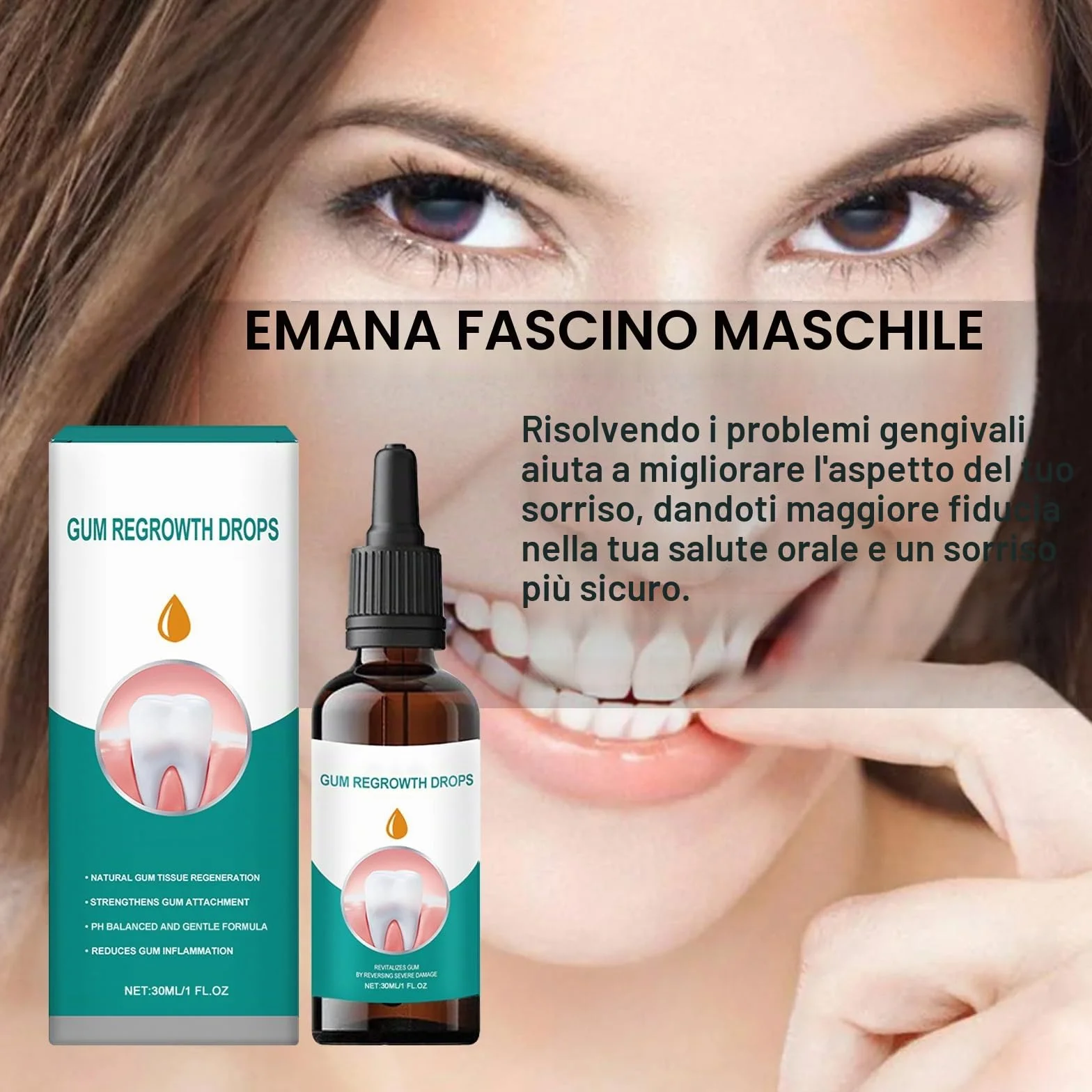 Gel rigenerante gengive 30 ml