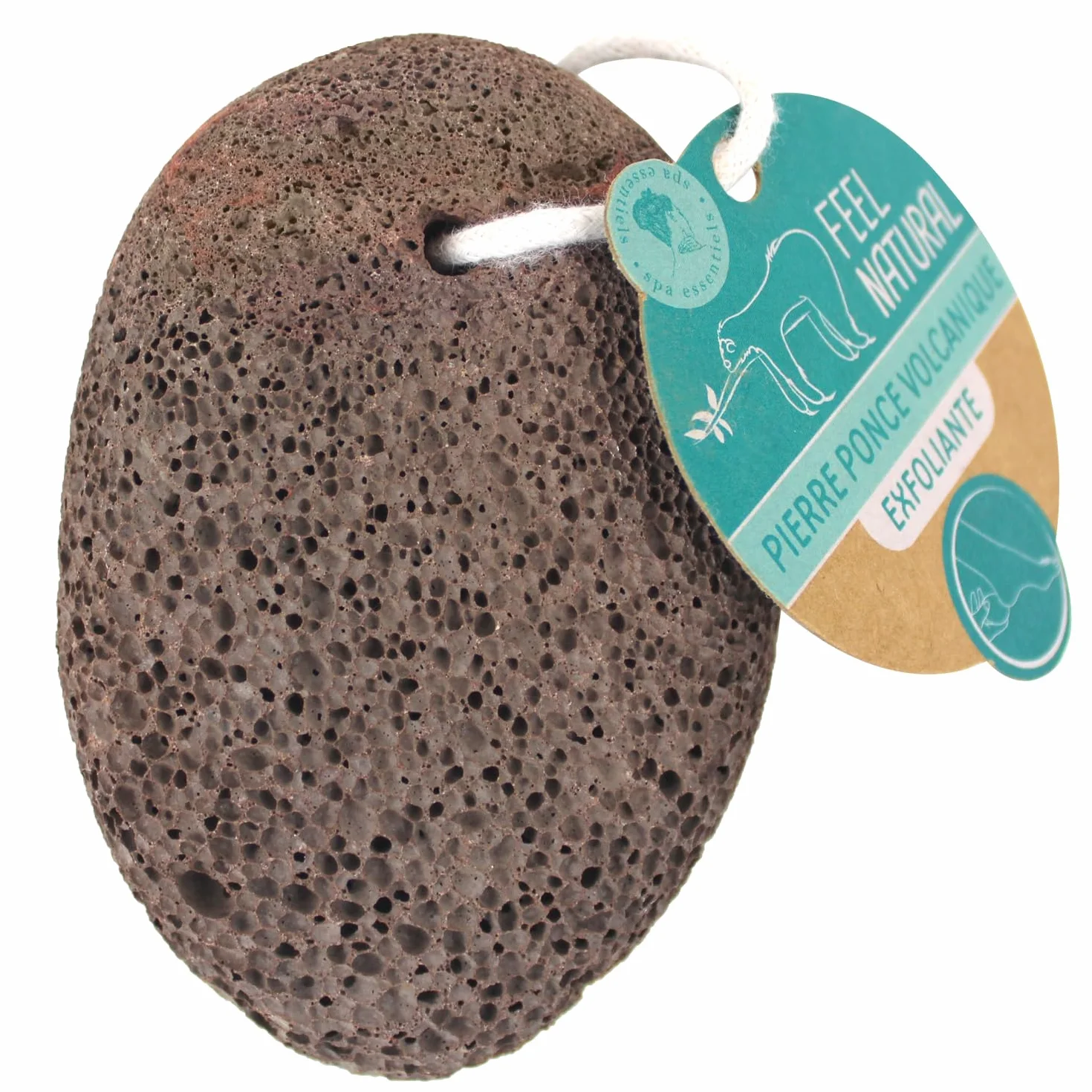 Pietra Pomice Vulcanica Esfoliante Naturale per Pedicure 1 Unità