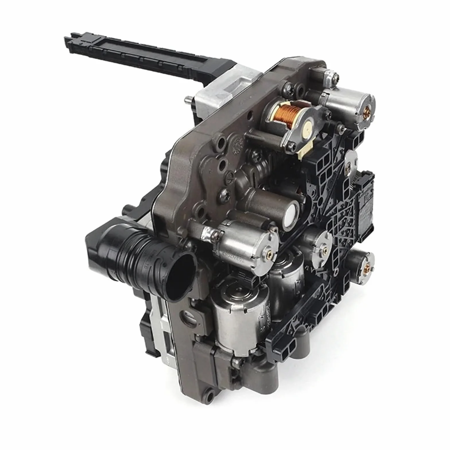 Compatibile con GTI PASSAT JETTA TDI Trasmissione TCM TCU Corpo valvola meccatronico 02E927770AL(02E927770AD)