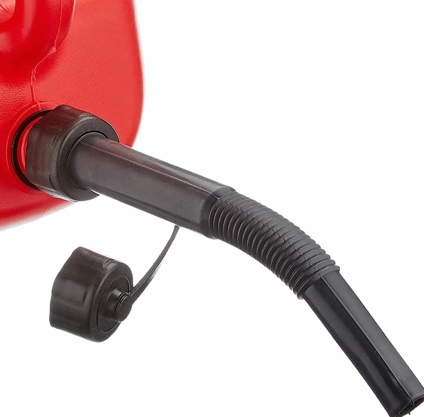 Mondo Viro Tanica per carburante in pvc rossa omologata con beccuccio in dotazione - per diesel, benzia e altri (20 Lt)