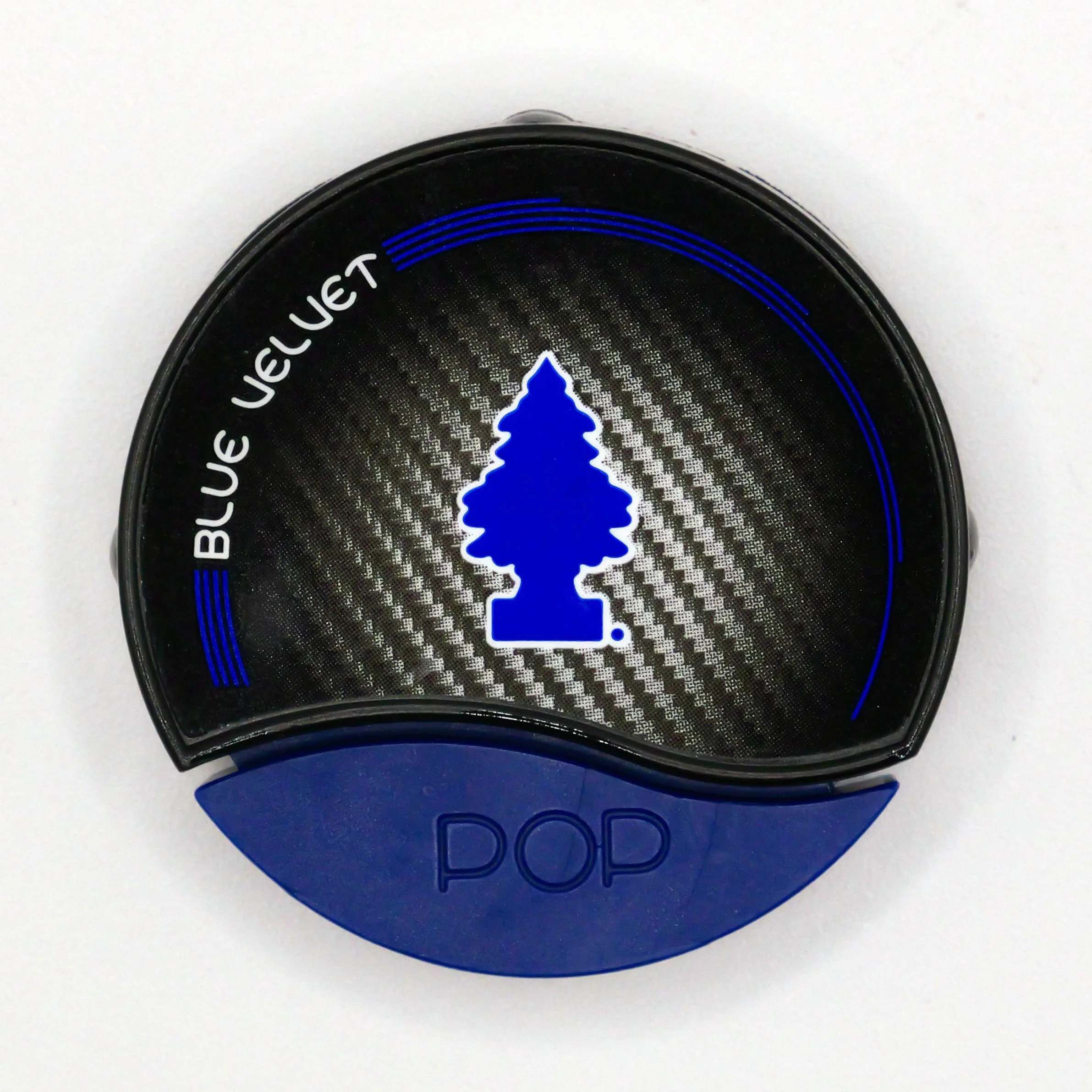 Arbre Magico POP Profumatore Auto Solido Blue Velvet Profumazione Calda Durata 30 Giorni Design Italiano 1 Pezzo