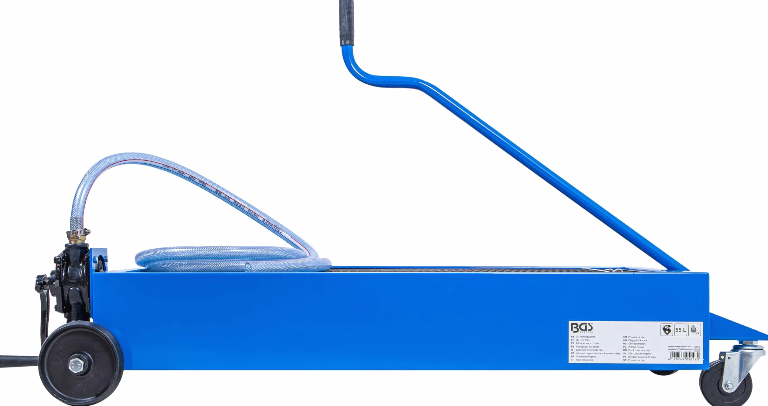 BGS 70153 | Bacinella di raccolta olio | mobile | 55 l