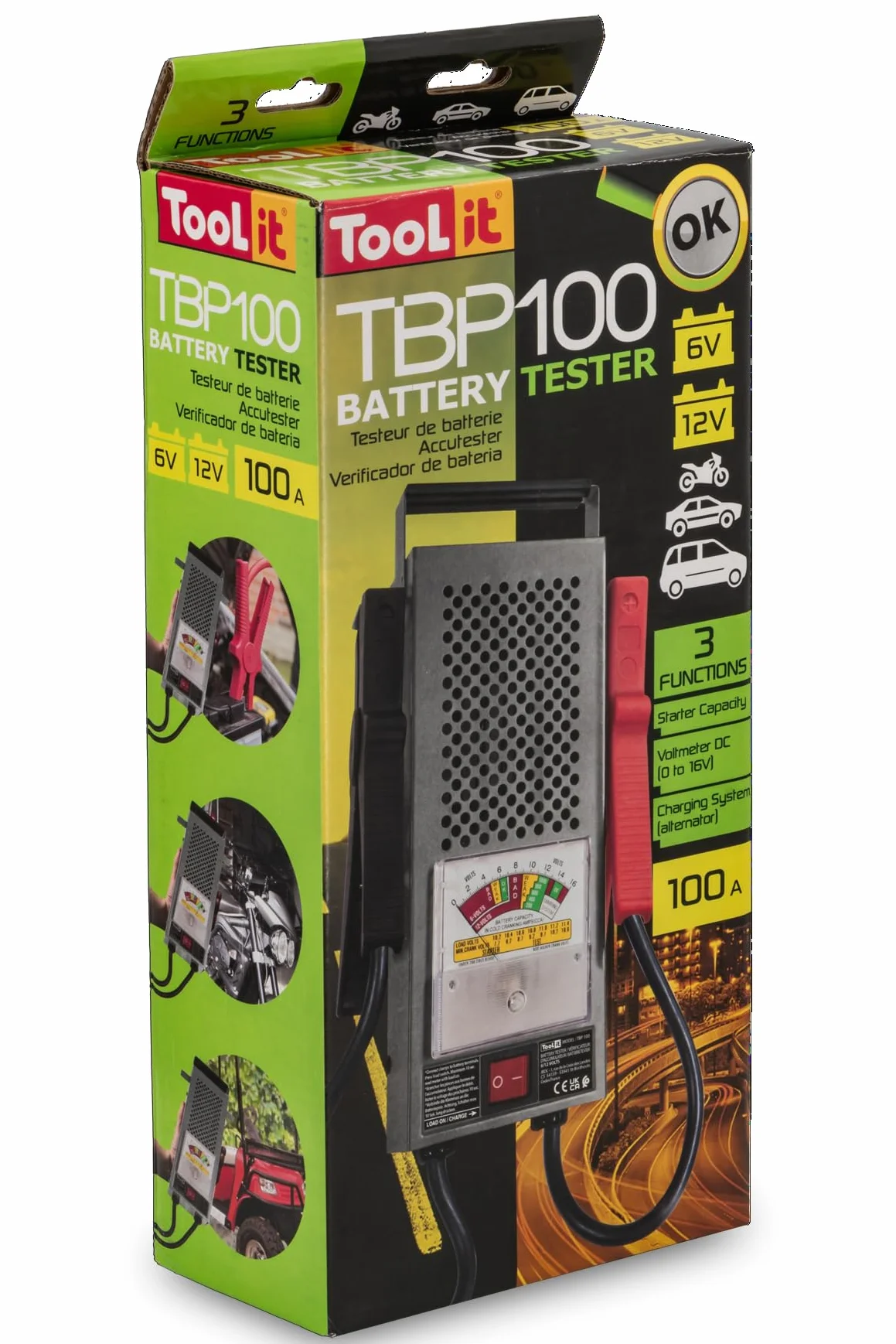 GYS 055131 Tester per batteria auto